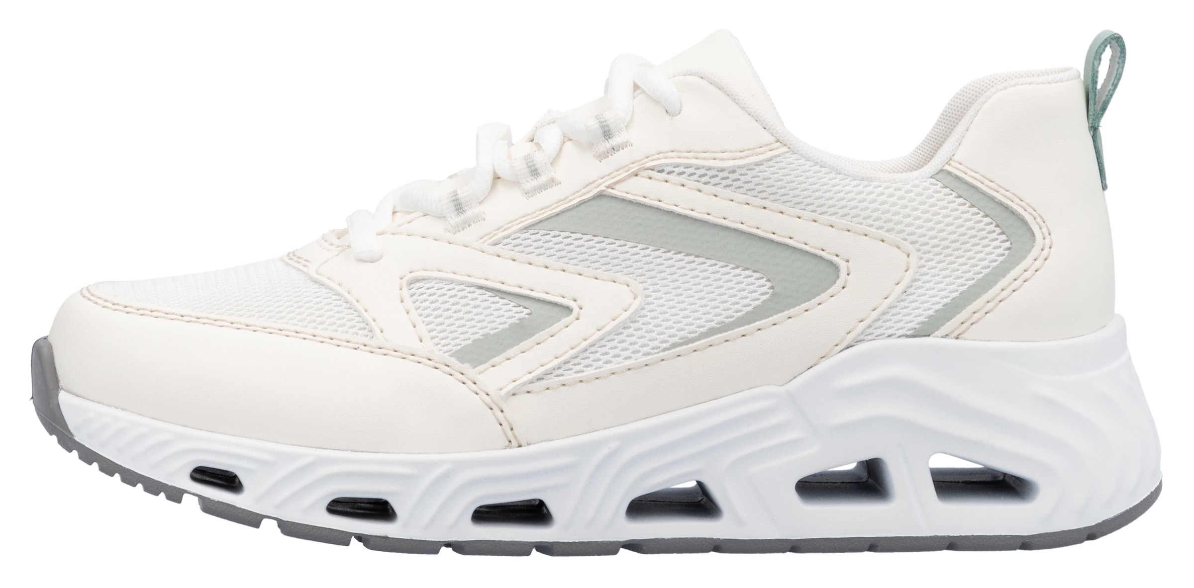 RIEKER Sport Keilsneaker, Halbschuh, Schnürschuh, Freizeitsneaker mit gepolstertem Schaftrand