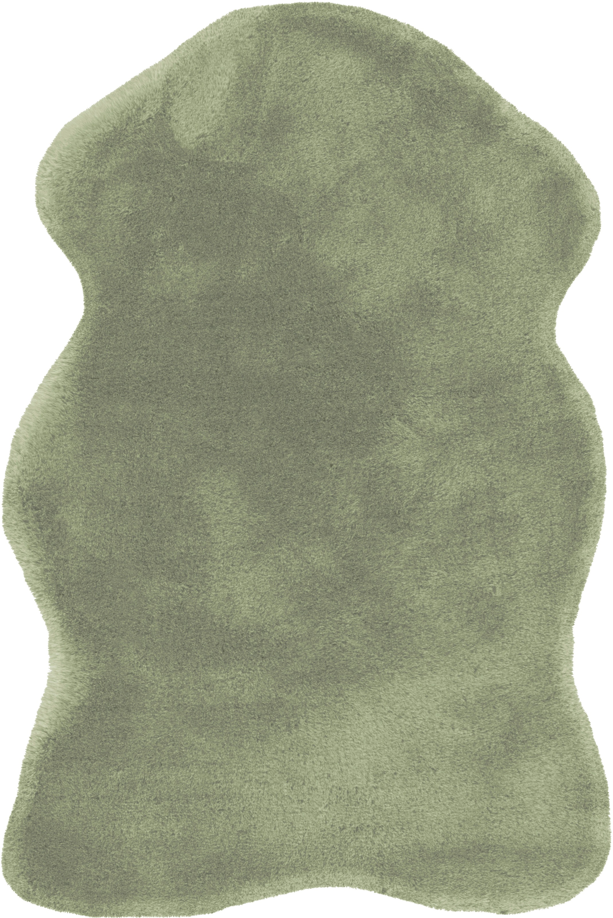 Arte Espina Fellteppich "Rabbit 200" fellförmig 35 mm Höhe Kunstfell, Kanni günstig online kaufen