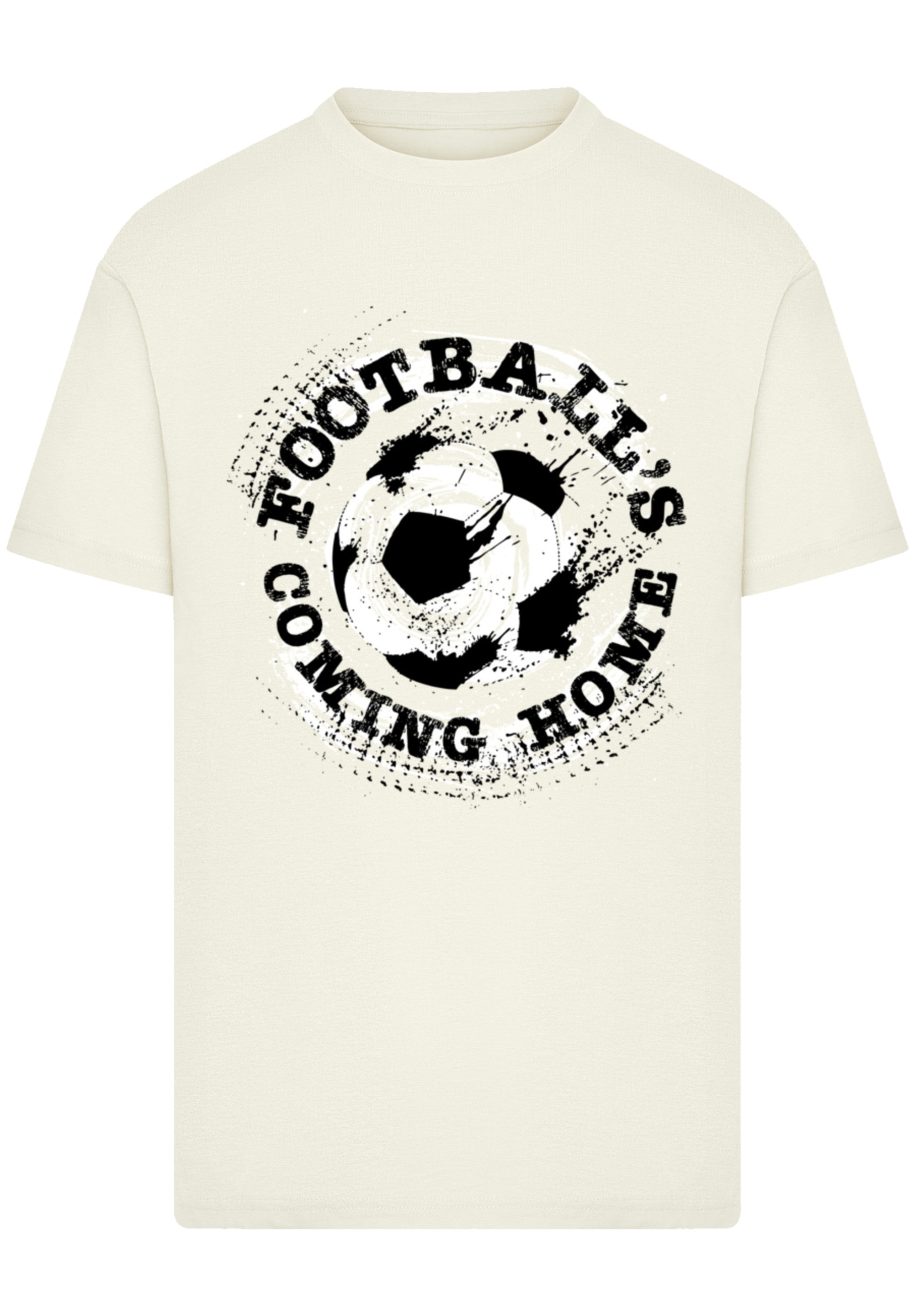 F4NT4STIC T-Shirt »Football's Coming Home Paint Splatter«, Premium Qualität