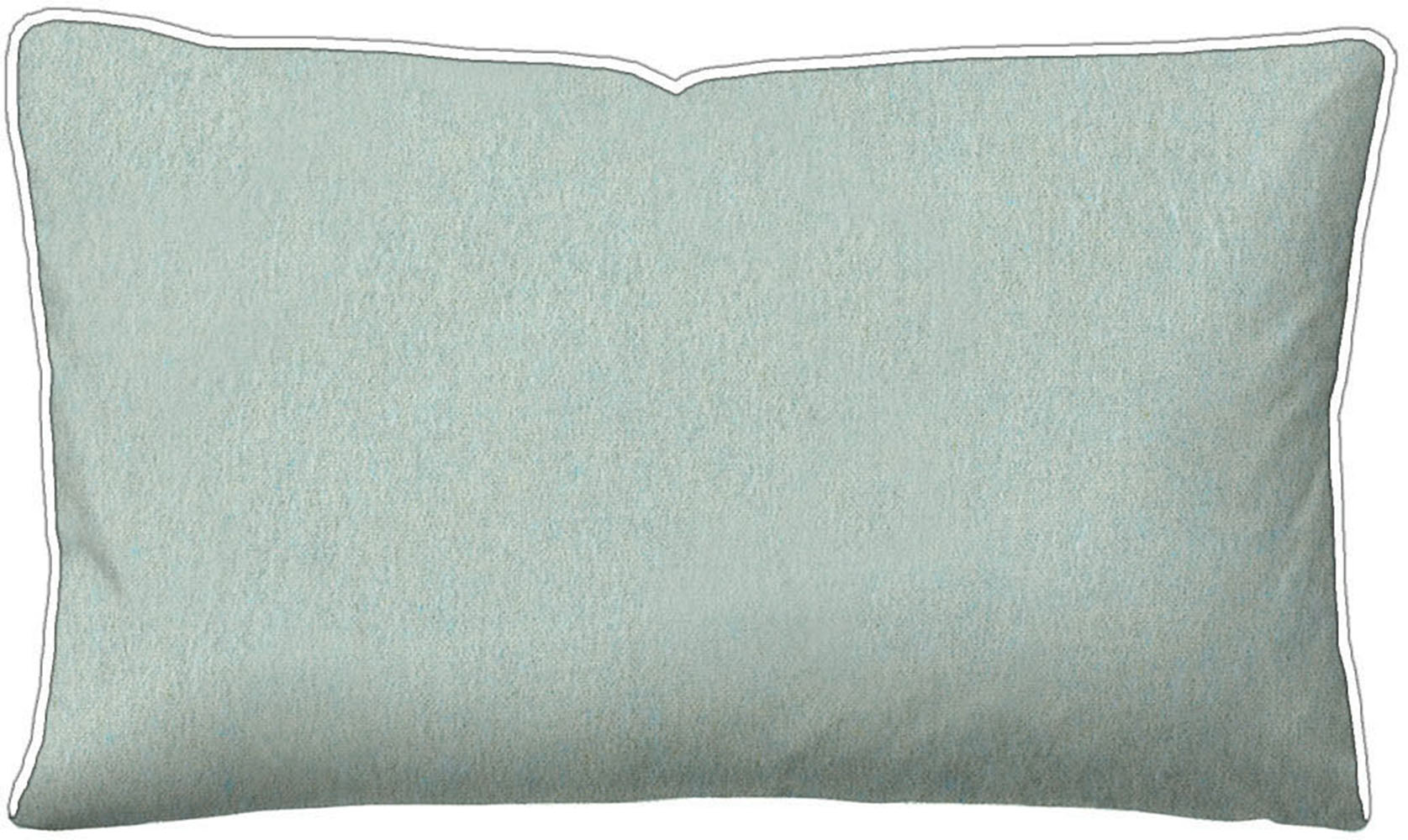 Thumbnail - Biberna Kissenbezug "Hermal Flanell mit Reißverschluss, Melange-Optik, Wendekissenbezug" Feinflanell, Made in Germany ze...