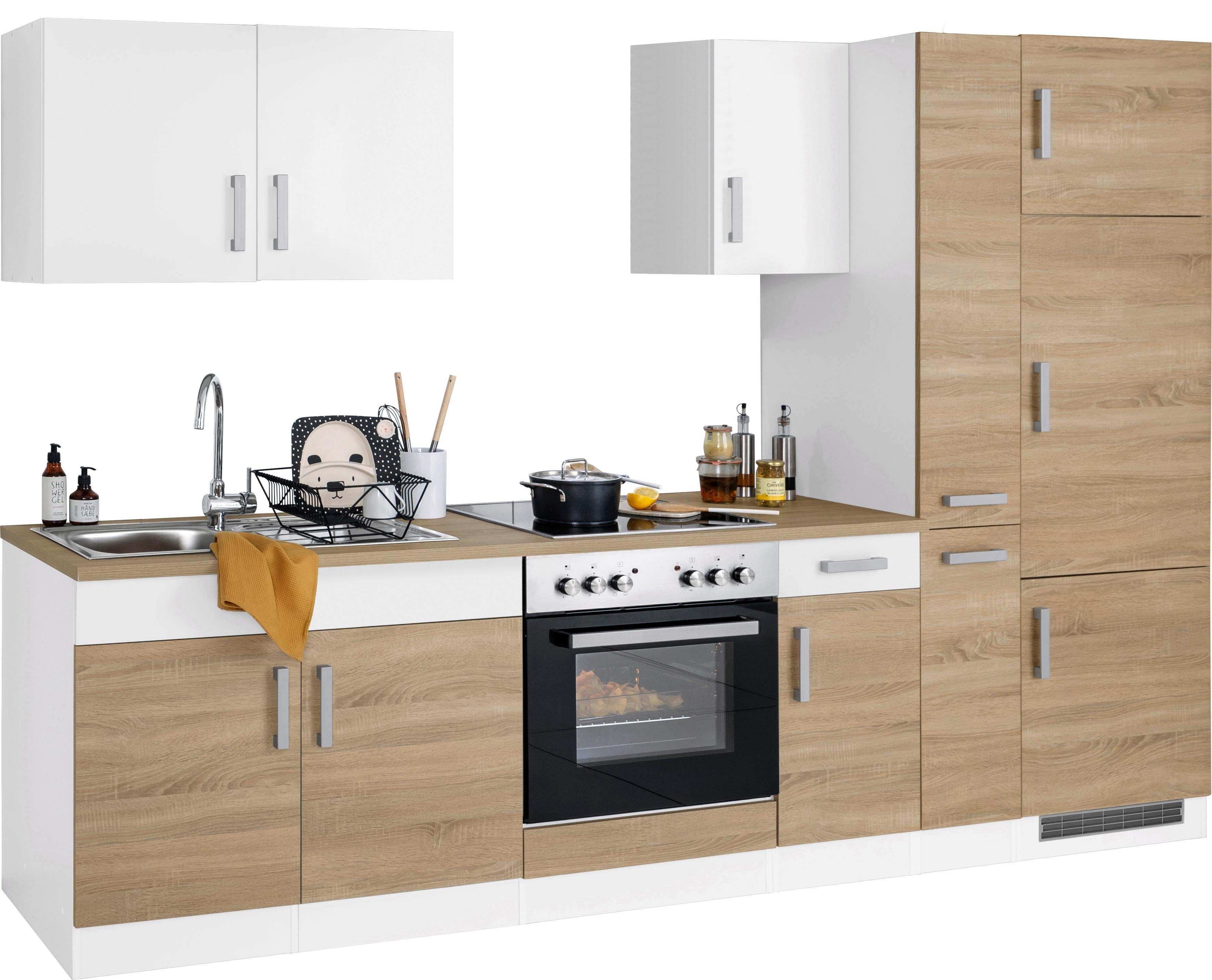 Thumbnail - KOCHSTATION Küchenzeile "KS-Gera" Breite 300 cm, wahlweise mit E-Geräten, mit Arbeitsplatte