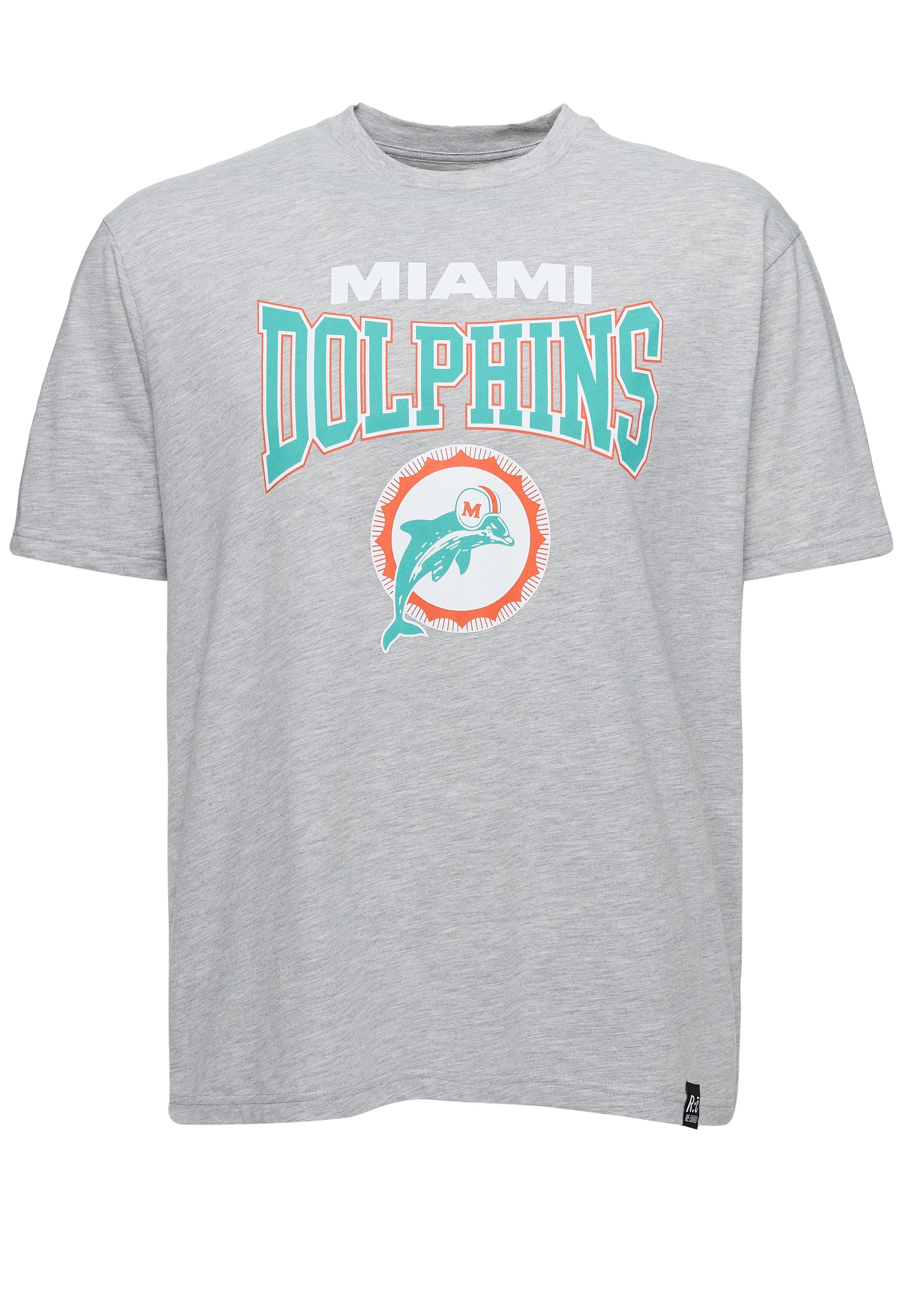 Recovered T-Shirt »NFL Dolphins 66 Relaxed«, (1 tlg.), für alle Miami Dolphins-Fans