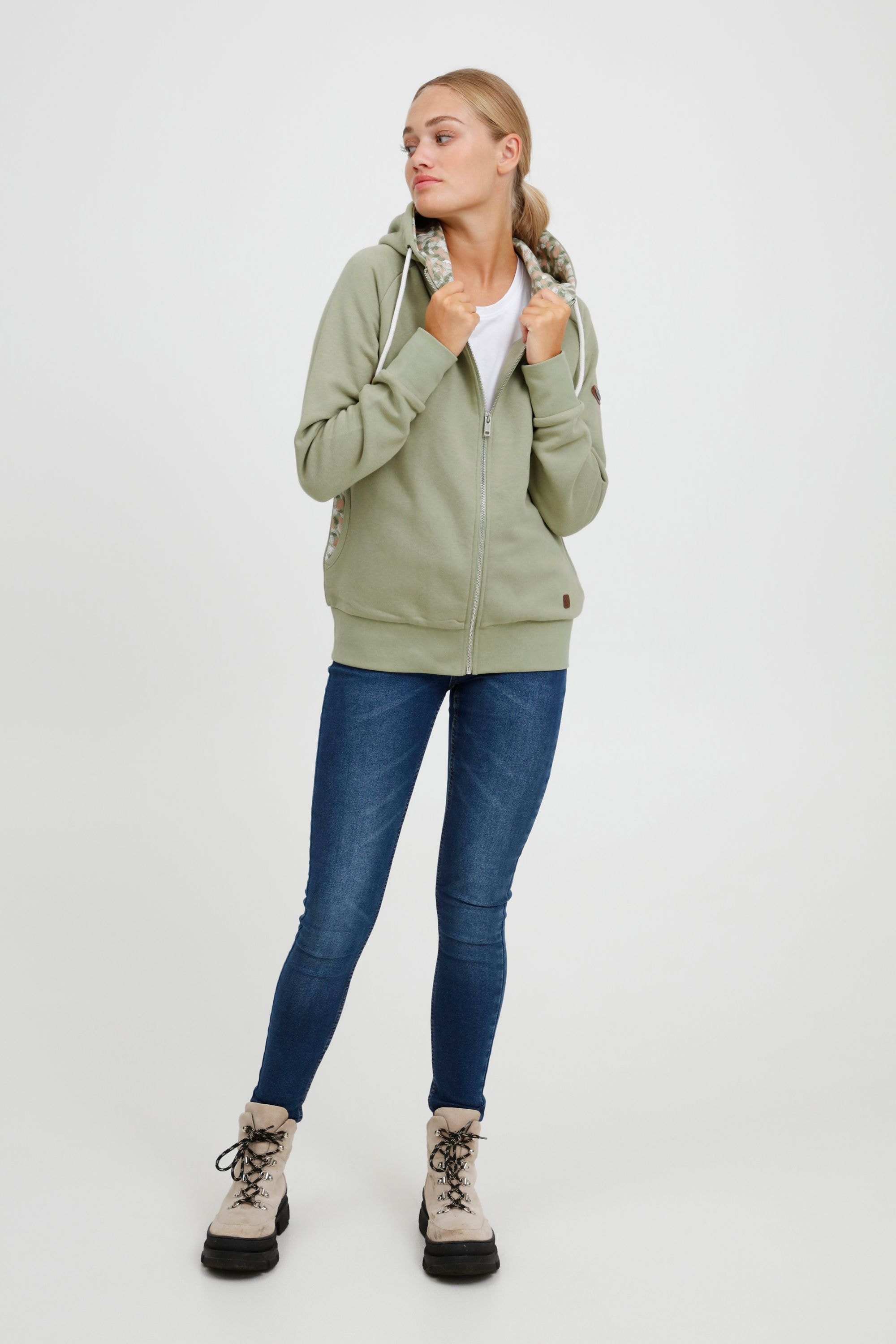 OXMO Kapuzensweatjacke »Kapuzensweatjacke OXUlla«
