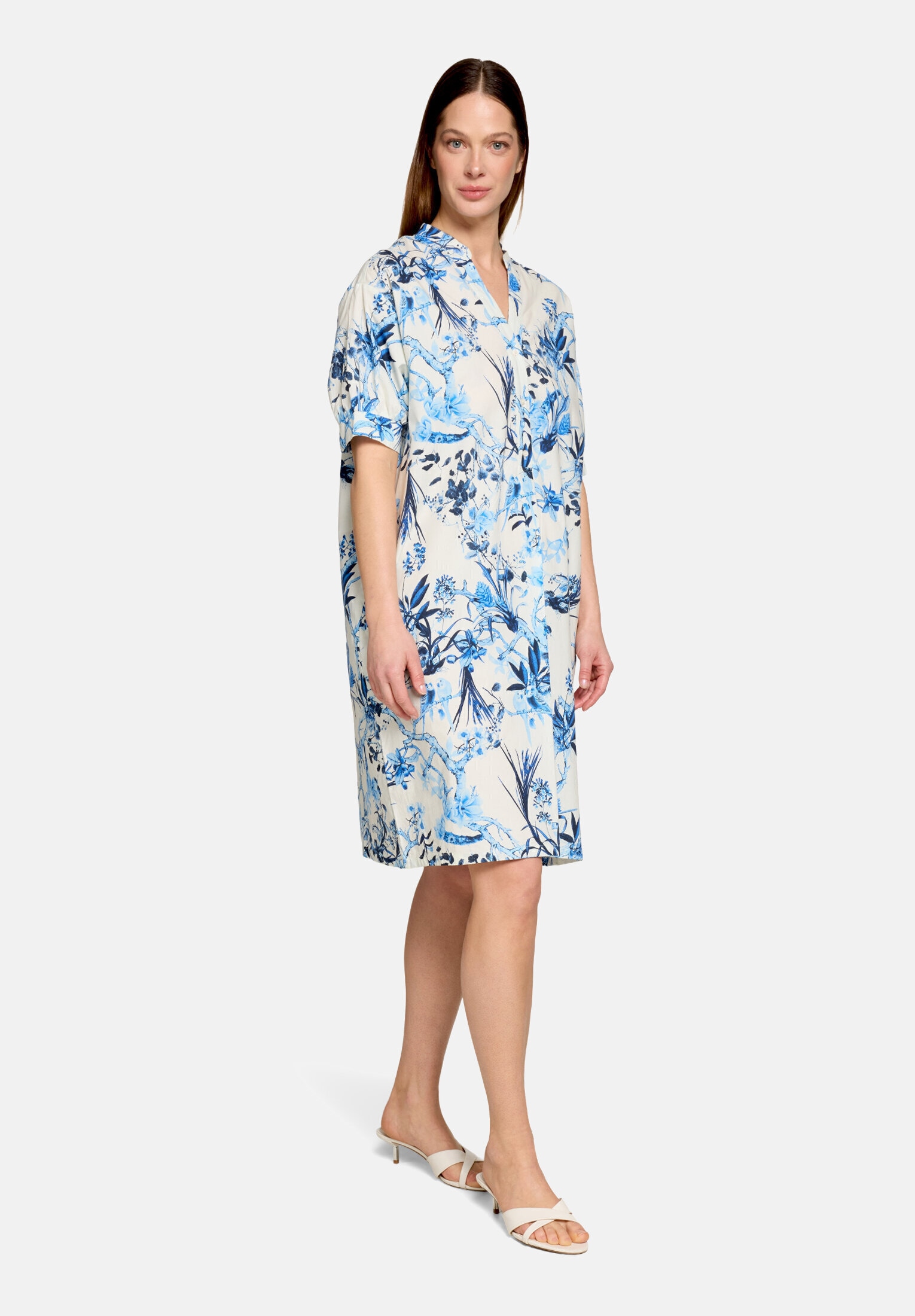 Vera Mont Hemdblusenkleid »Damen mit Knopfleiste« Nahttasche