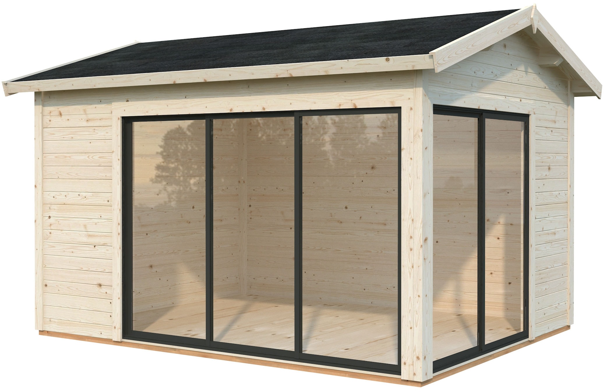 Palmako Gartenhaus »Amanda Slide Plus« verschiedene Farben