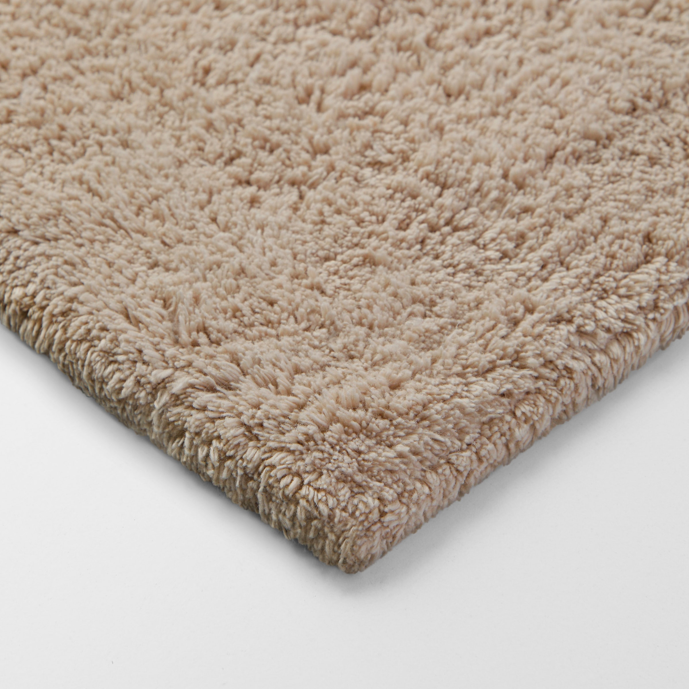 OTTO home Badematte »Selenne« Höhe 20 mm rutschhemmend beschichtet fußbodenheizungsgeeignet Badteppich, getuftet, modern, Uni, antirutsch, flauschig, Baumwolle