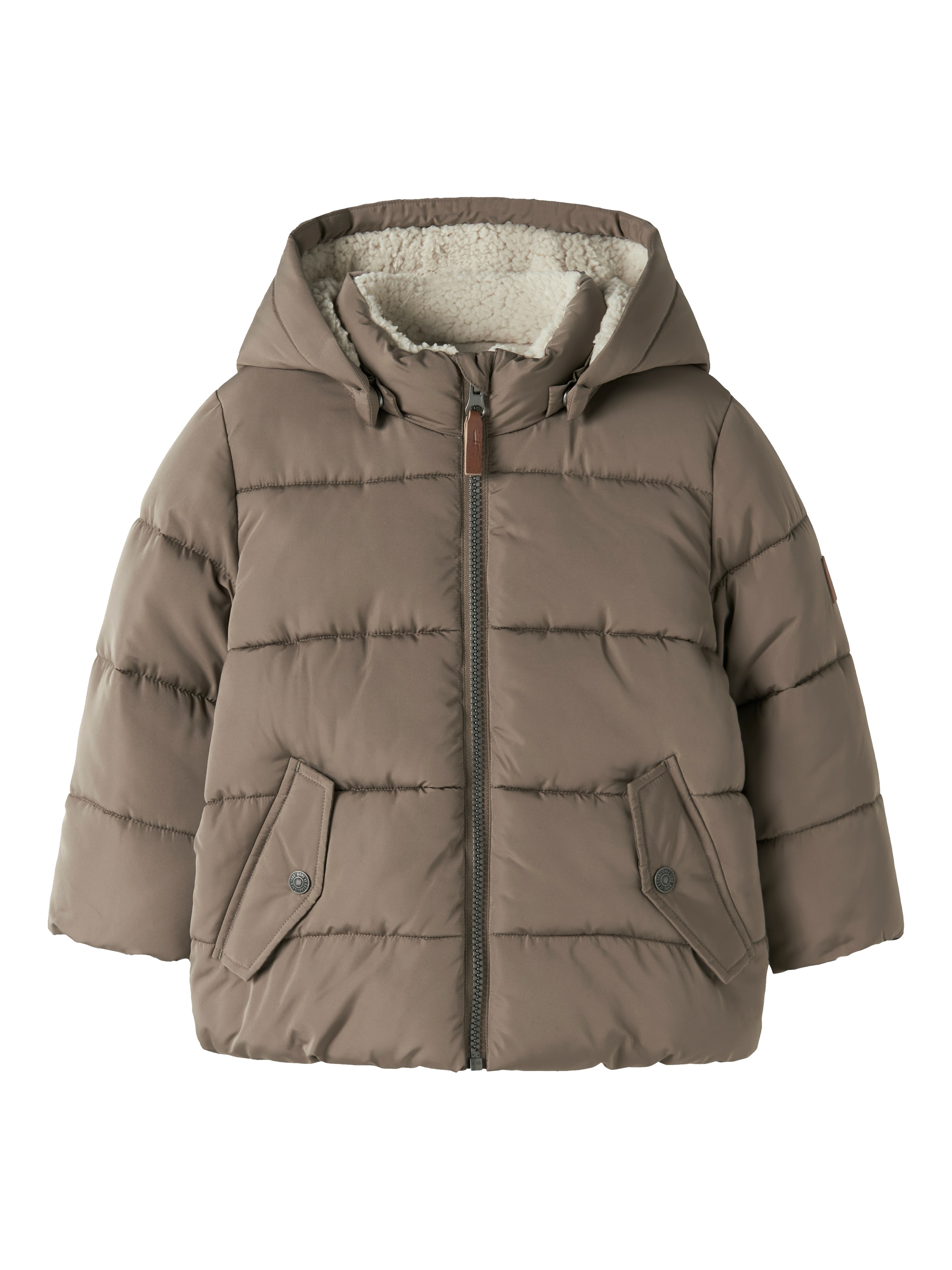 Name It Steppjacke »NMMMATHEW JACKET2« mit Kapuze Kunstfaser, regular fit