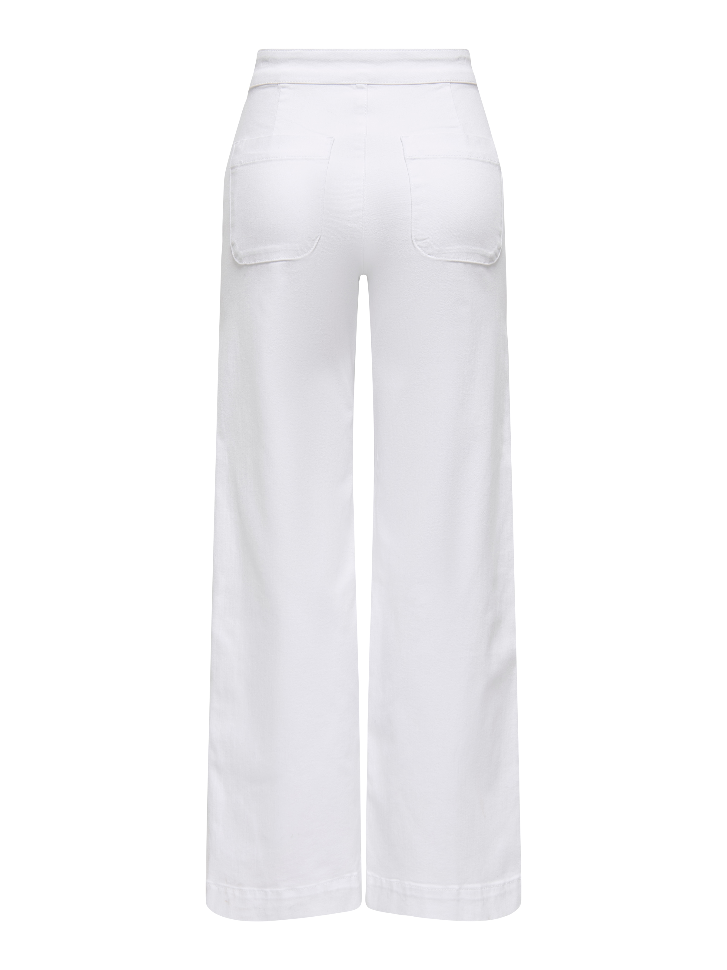 ONLY High-waist-Jeans »ONLMADISON HW BUTTON WIDE DNM 730 NOOS« mit Knopf Details