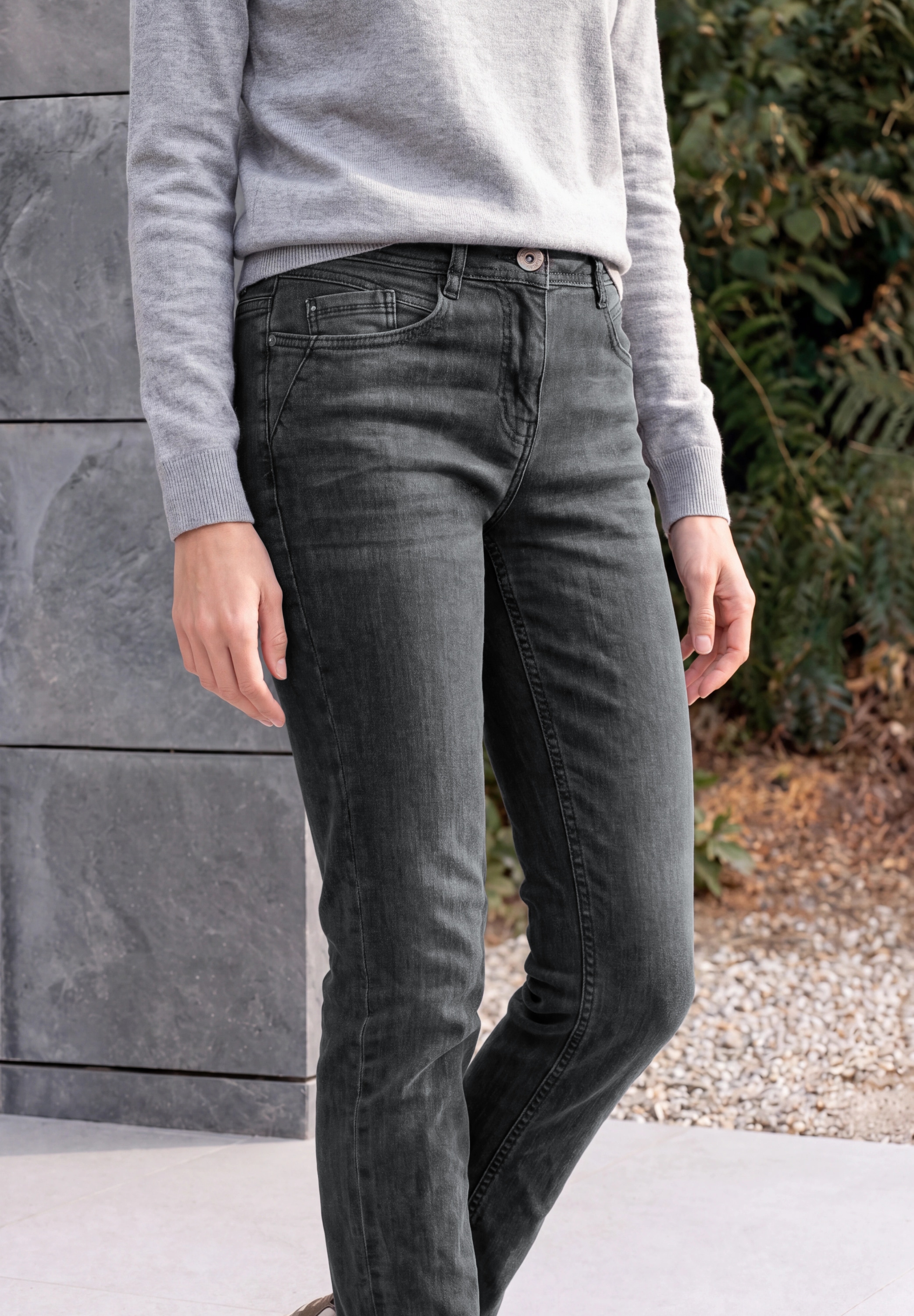 Cecil Slim-fit-Jeans 5-Pocket-Style