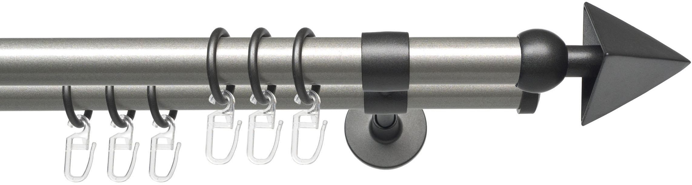 Liedeco Gardinenstange "Lan Spear" Ø 20 mm 2 läufig-läufig Fixmaß 2-läufig günstig online kaufen