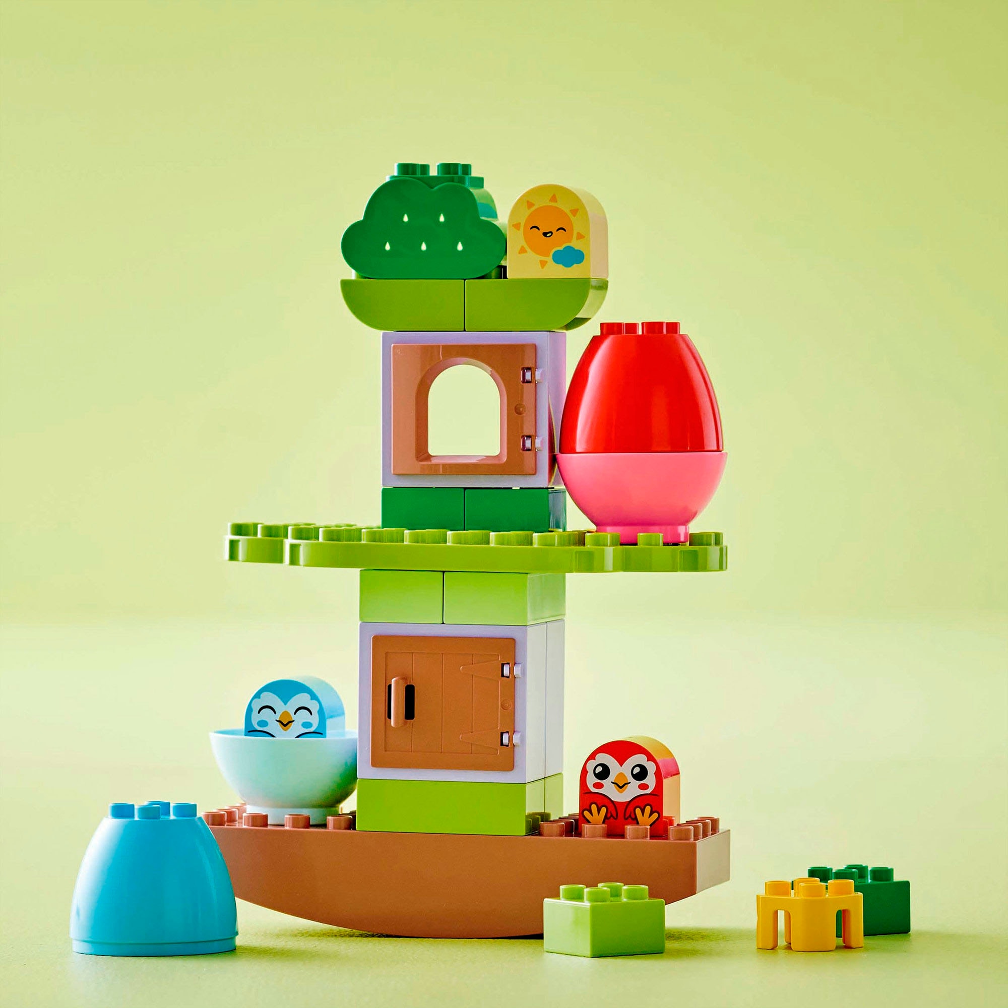 LEGO® Konstruktionsspielsteine »Baum zum Balancieren und Stapeln (10440), LEGO DUPLO My First«, (27 St.), Made in Europe