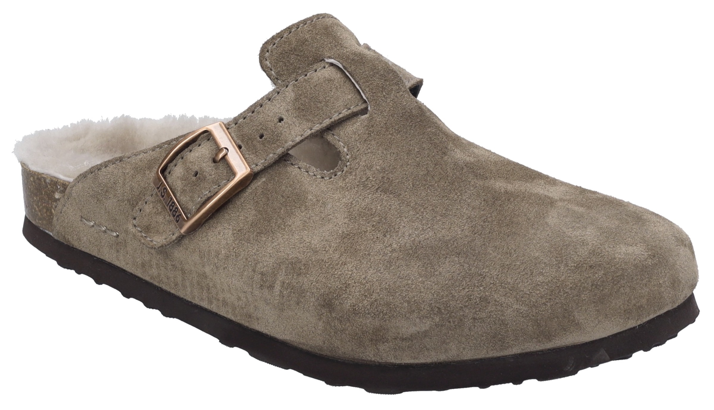 Josef Seibel Pantoffel »Hermine 09«, Winterschuh, Hausschuh, Clog mit Lammfell-Futter