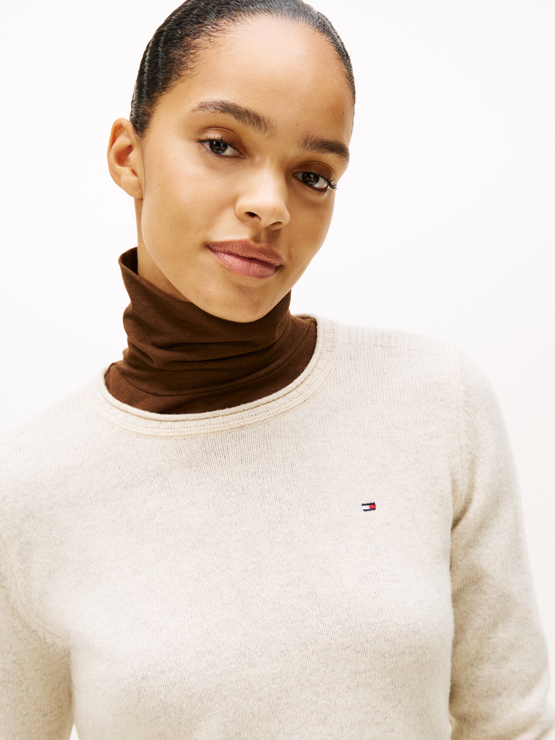 Tommy Hilfiger Strickpullover, aus reiner Wolle günstig online kaufen