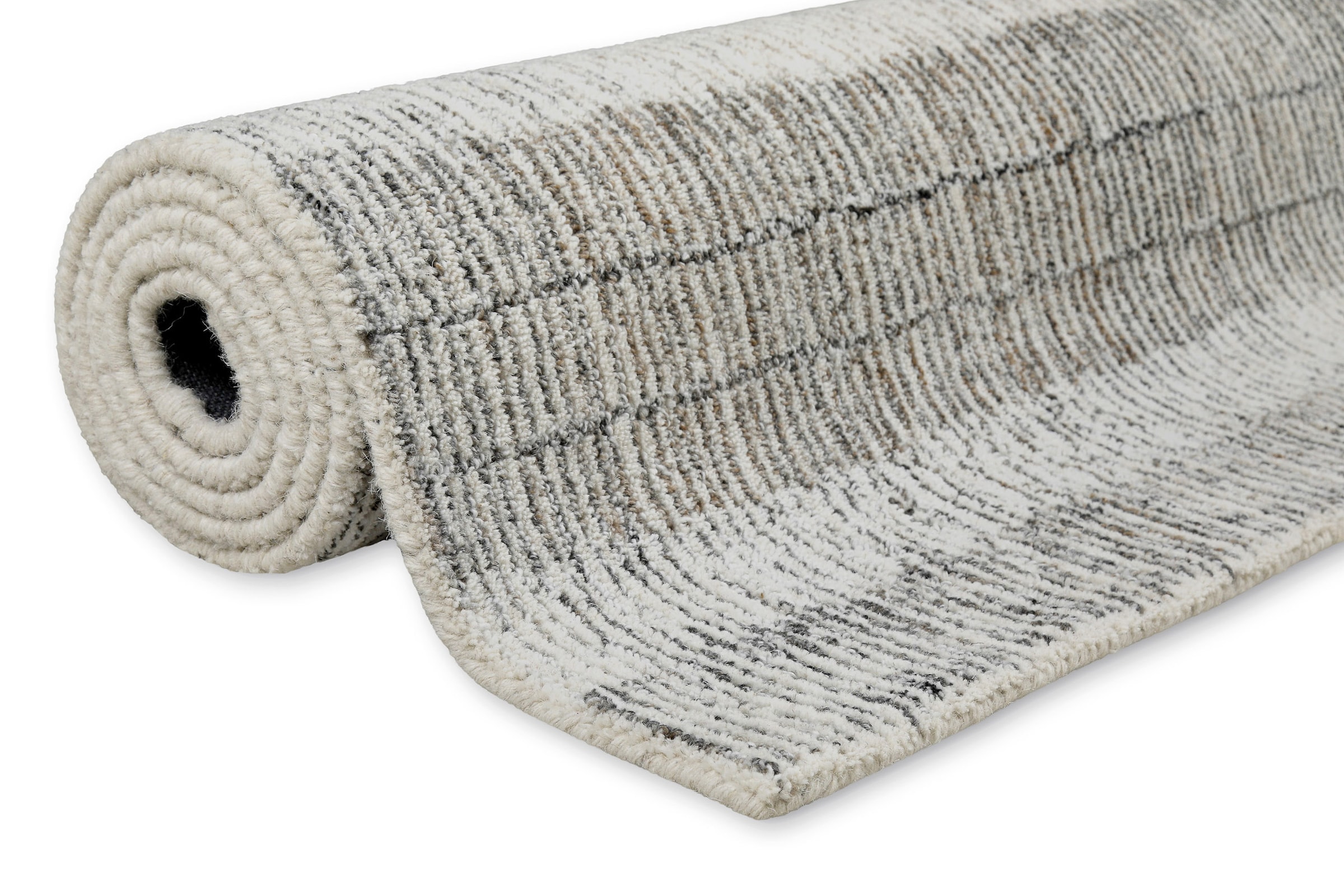 Wecon home Teppich »Hamptons FORTY«, rechteckig, 11 mm Höhe, Läufer, Fasermix, Kurzflor, Wohnzimmer, Schlafzimmer, Streifen Muster