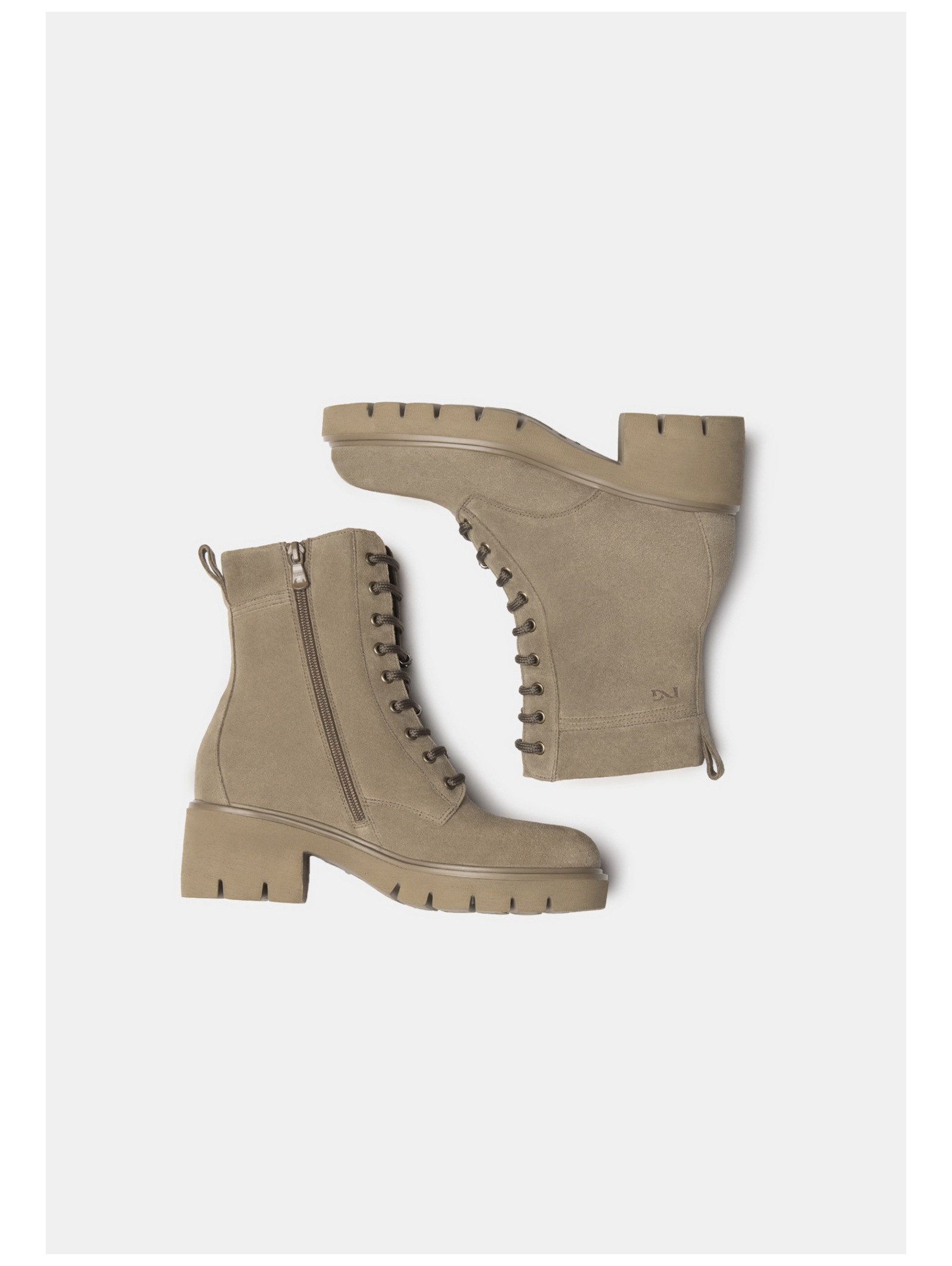 Nero Giardini Schnürstiefelette »Nero Giardini Stiefelette Veloursleder«