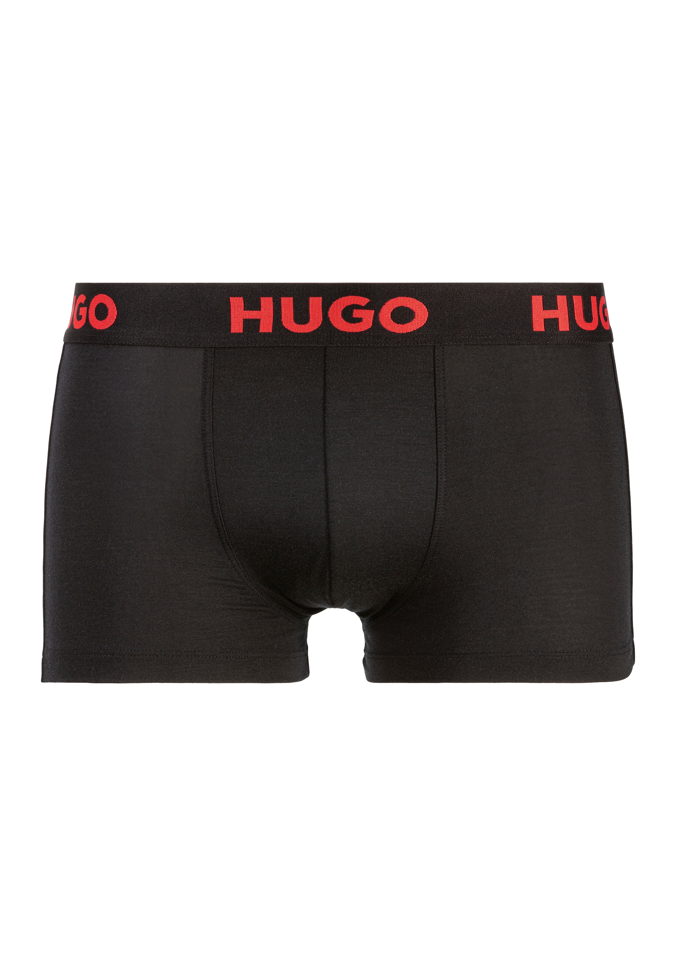 HUGO Underwear Trunk »TRUNK TRIPLET NEBULA«, (Packung, 3 St., 3er-Pack), mit elastischem Logobund