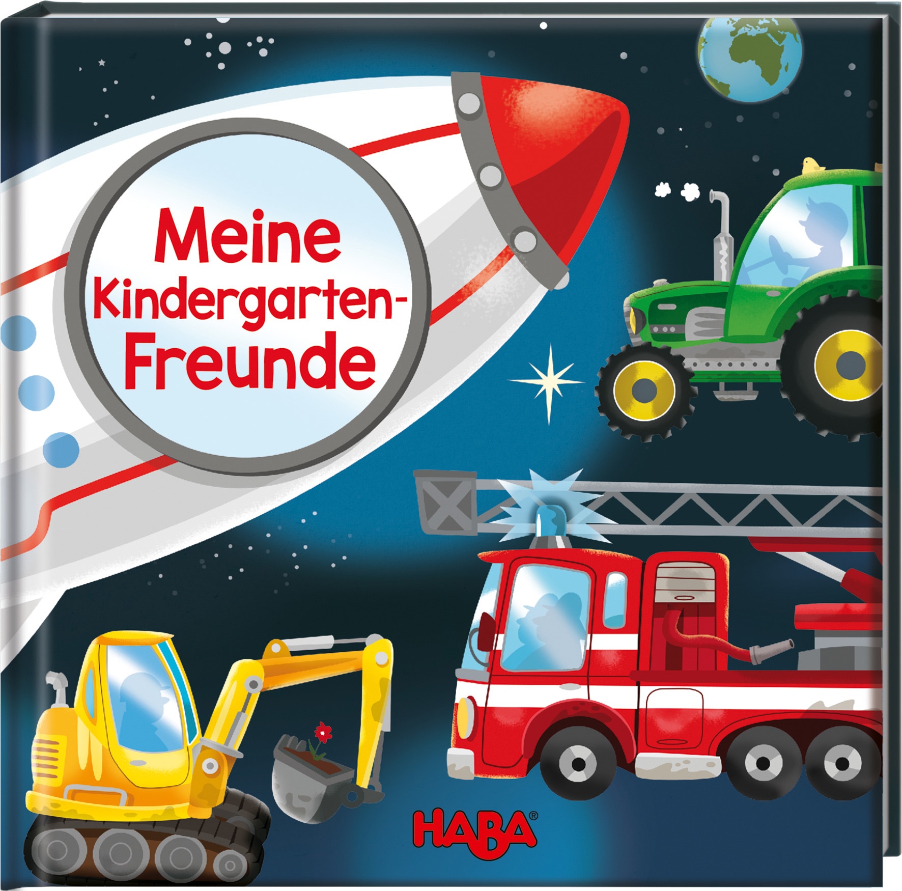 Haba Buch "Freundebuch Fahrzeuge Meine Kindergarten-Freunde"