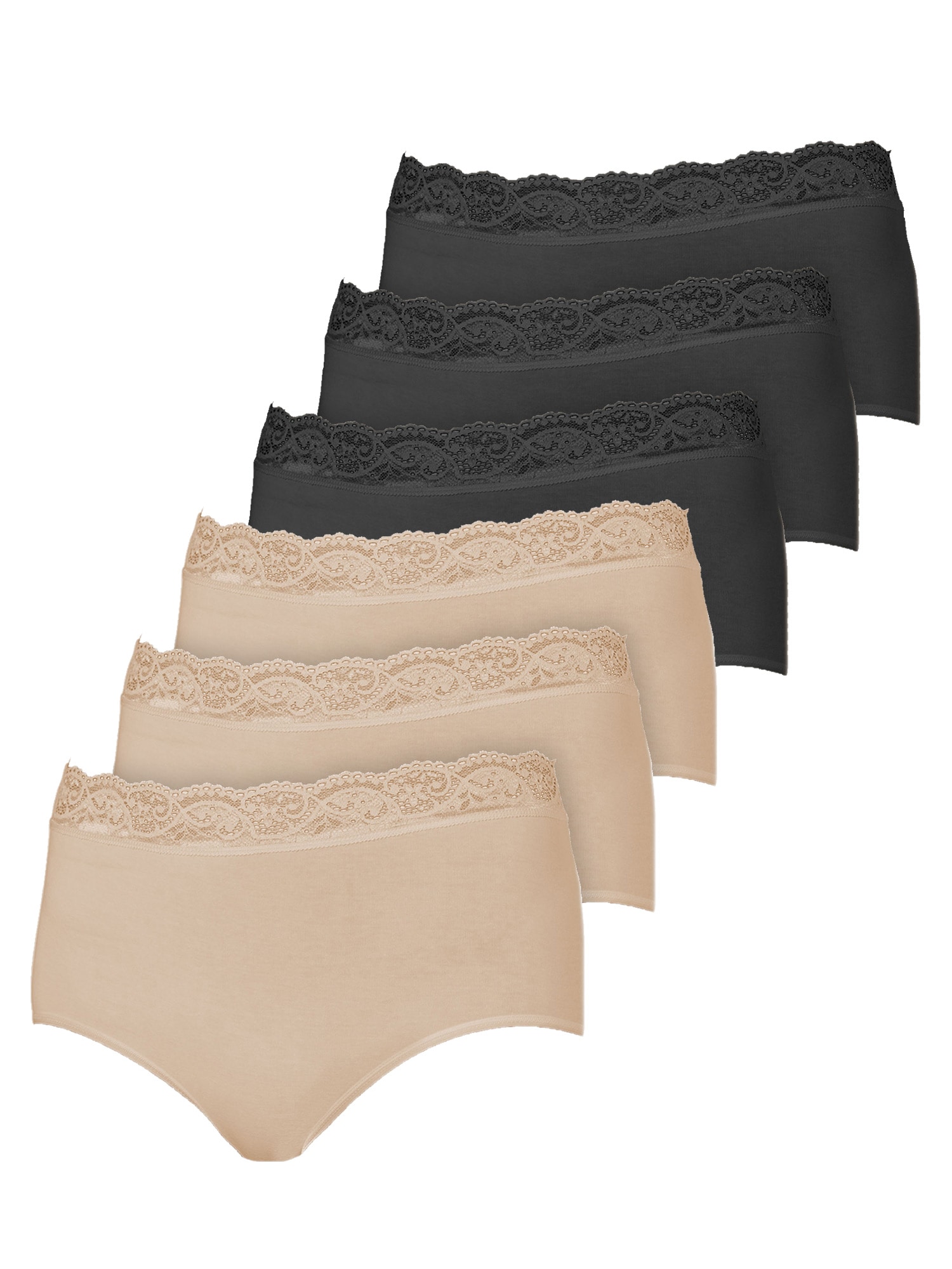 Nina Von C. Taillenshaper "6er Pack Damen Taillenslip Slipboutique"