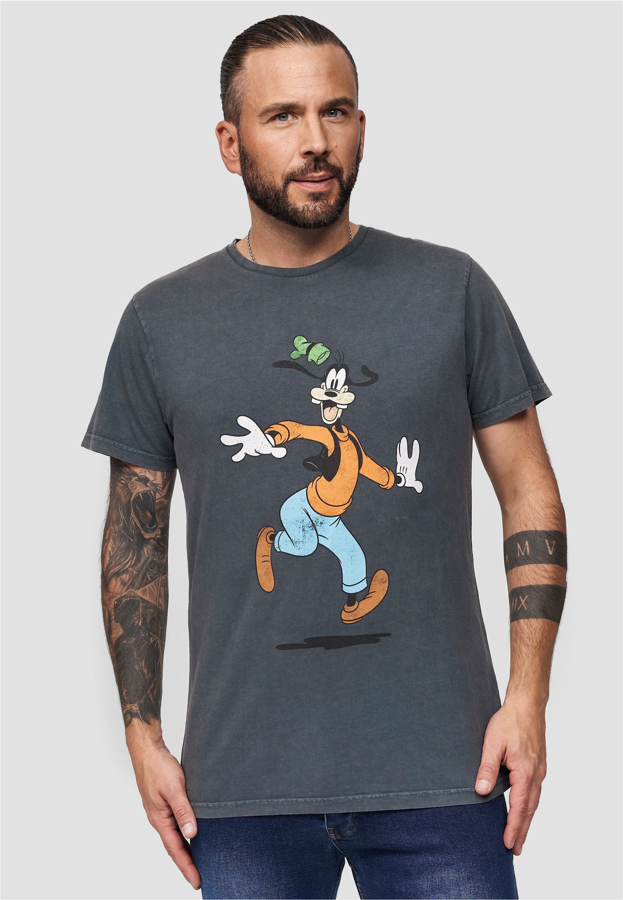 Recovered T-Shirt "Disney Excited Goofy", im lockeren Schnitt günstig online kaufen