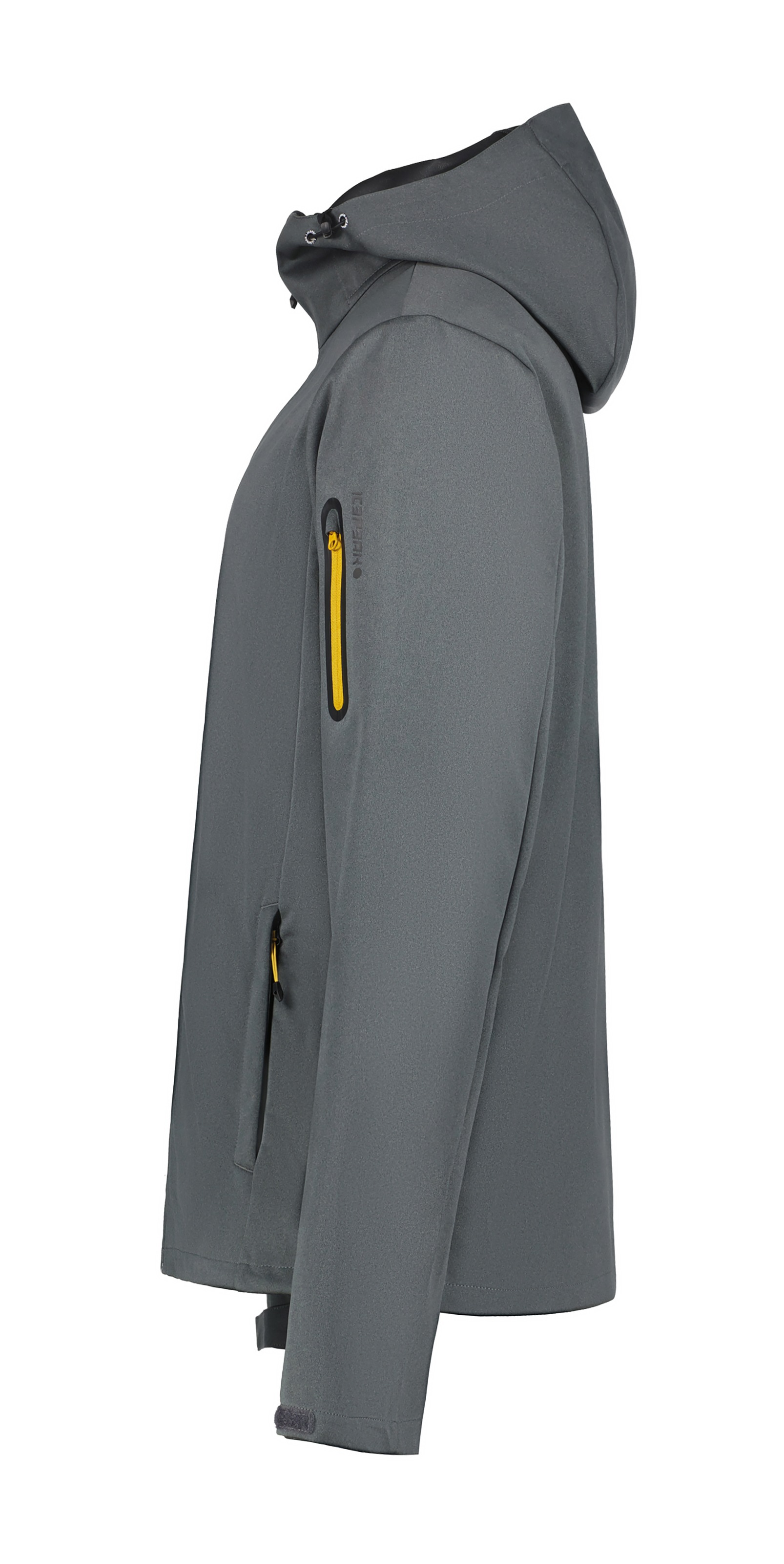 Thumbnail - Icepeak Softshelljacke "H SOFTSHELLJACKE BRINSMADE" 1 Stk. tlg. mit Kapuze für sportliche Aktivitäten, mit hochschließen...