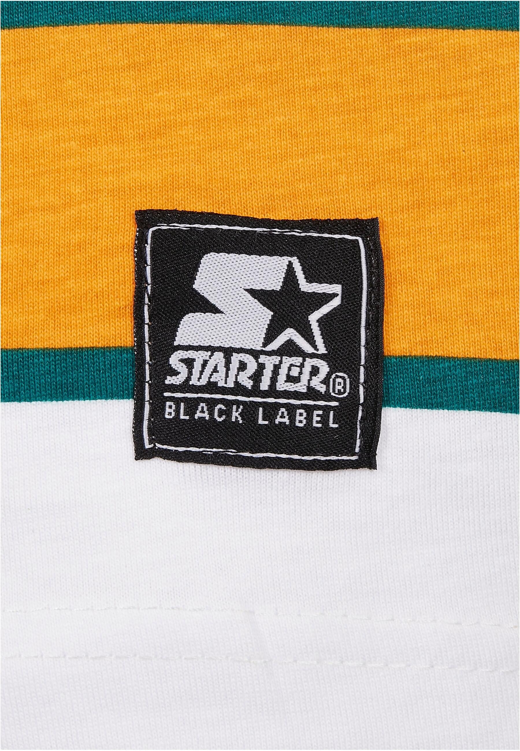 Starter Black Label T-Shirt »Starter Black Label Herren Starter Logo Striped Tee«, (1 tlg.)