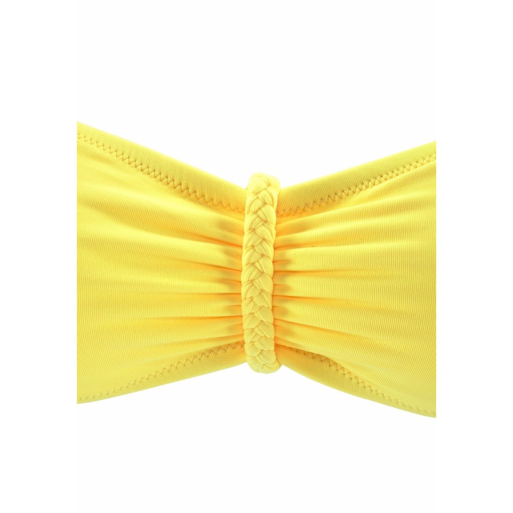 Buffalo Bandeau-Bikini-Top »Happy«, mit geflochtenem Detail