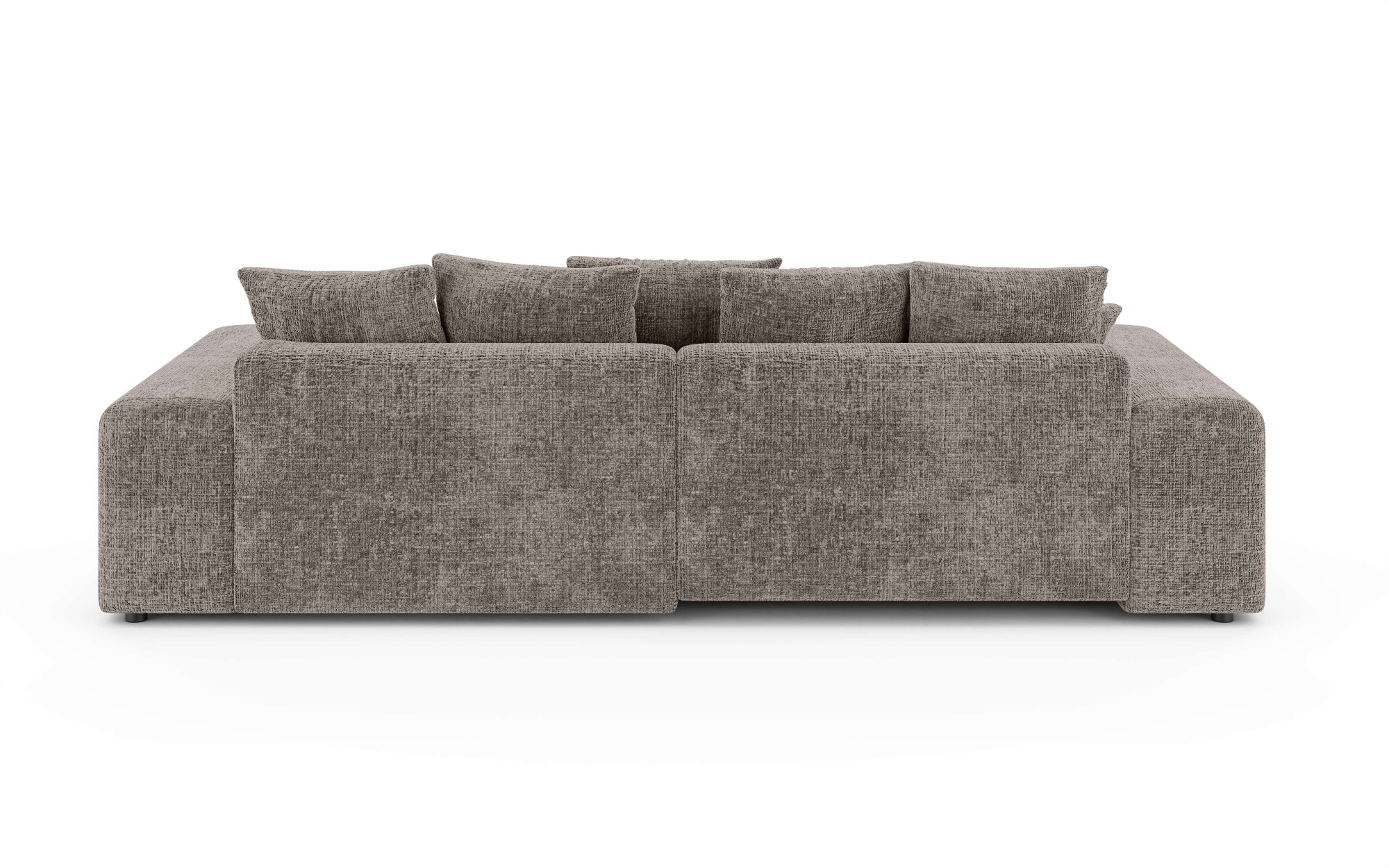 Home affaire Ecksofa »LAKESIDE mit Bettfunktion und Bettkasten, B/T/H 257/166/84 cm«, L-Form, Recamiere beidseitig montierbar, mit Wellenunterfederung