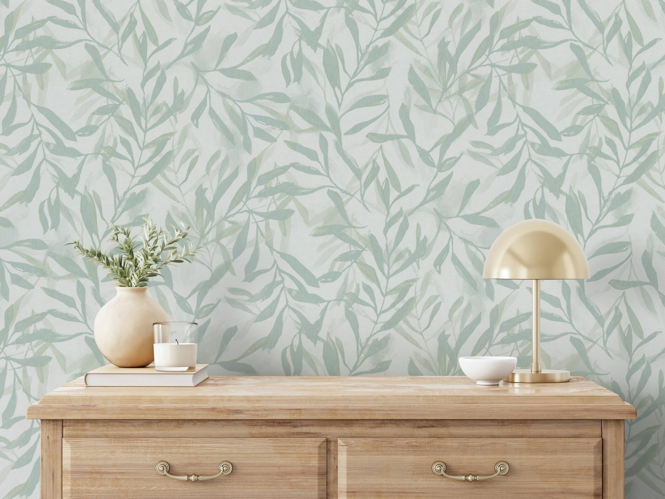 Marburg Vliestapete "Tapete Leaf Luxe" floral geprägt moderne Vliestapete für Wohnzimmer Schlafzimmer Küche