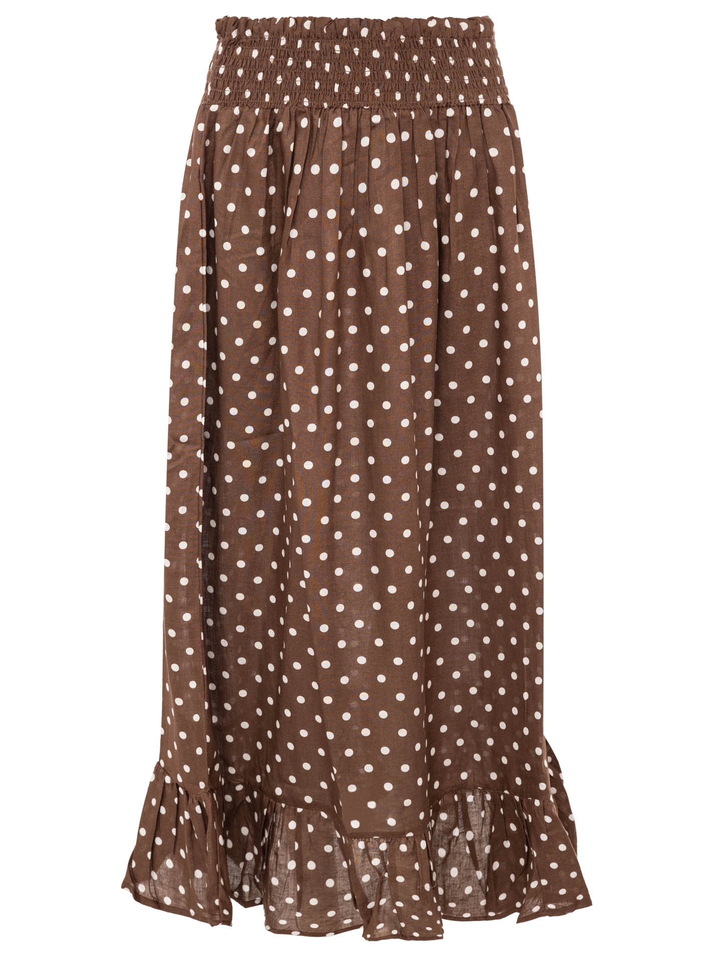 Zwillingsherz Maxirock »"Classic Dots"« knöchellang, elastischer Bund, mit Punkten