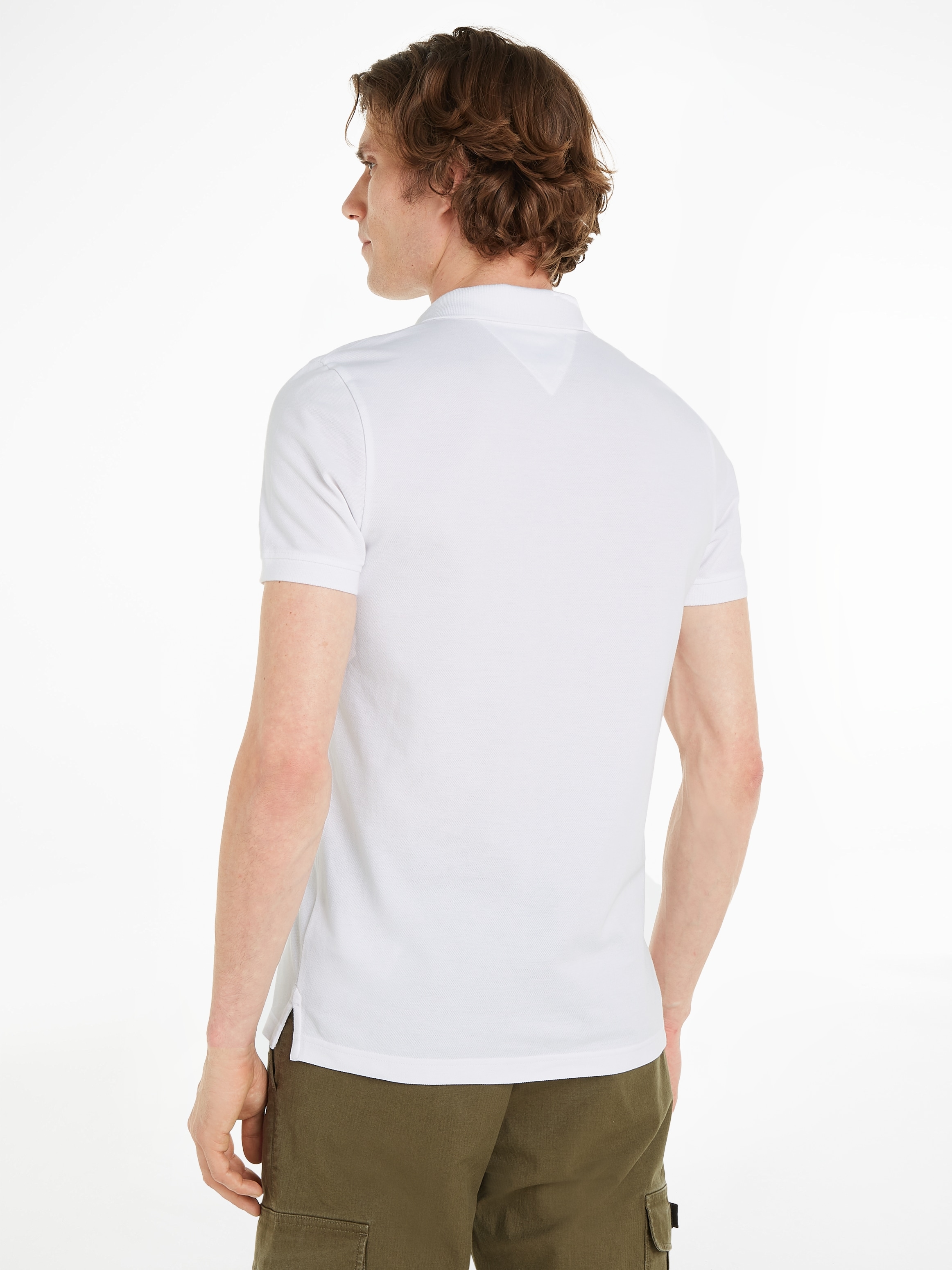 Tommy Jeans Plus Poloshirt "TJM SLIM PLACKET POLO EXT", Große Größen mit Lo günstig online kaufen