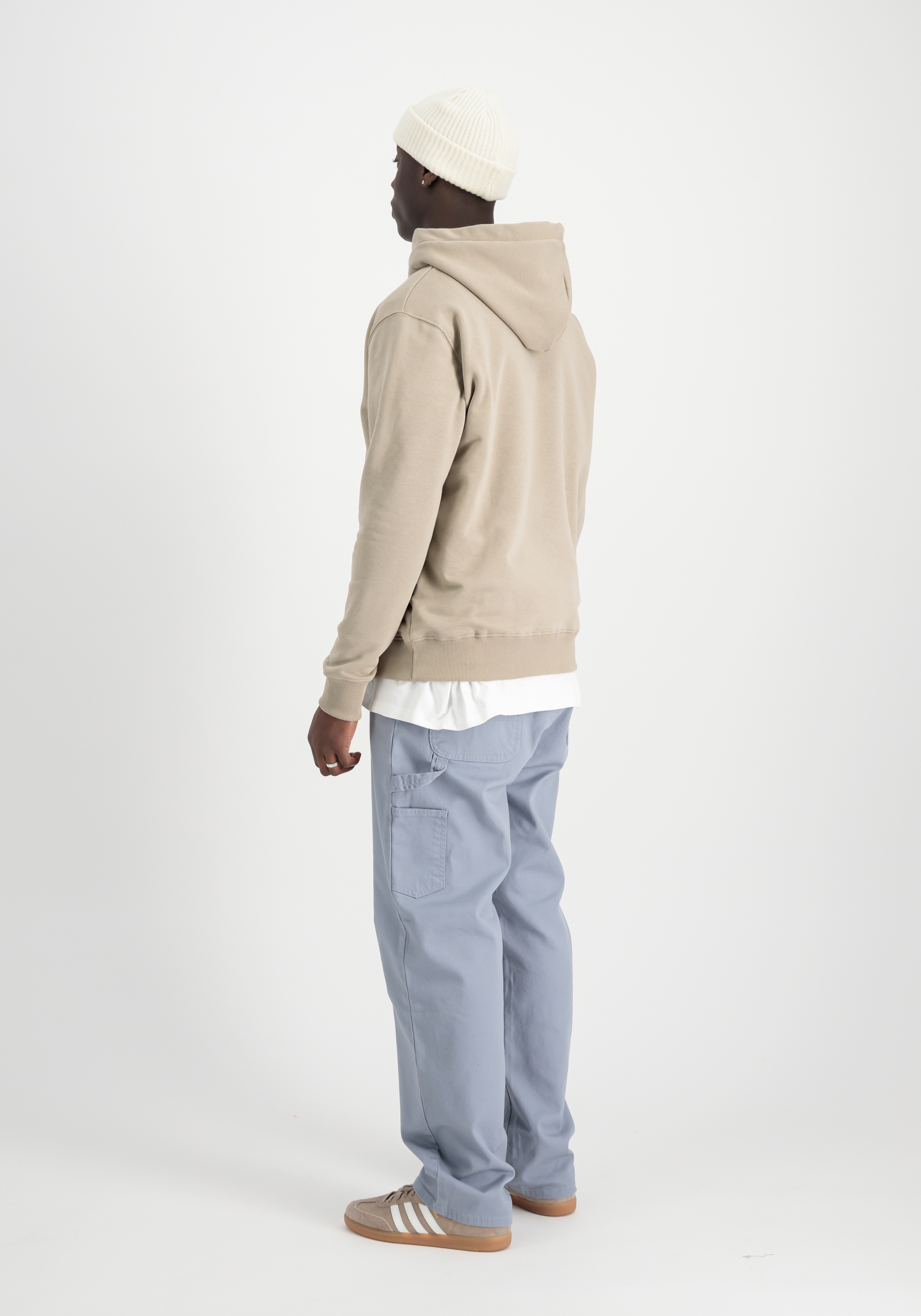 Alpha Industries Hoodie »Alpha Industries Men - Hoodies Basic Hoodie Carbon«