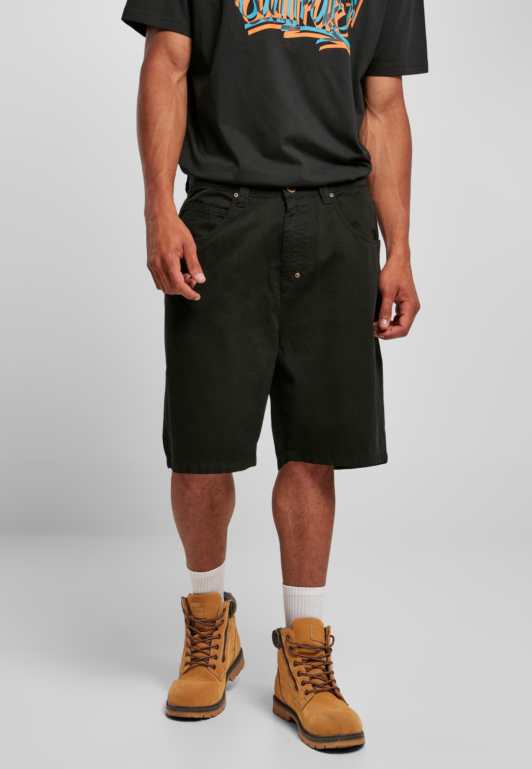 Southpole Stoffhose »Southpole Herren Southpole Twill Chino Shorts«, (1 tlg.)