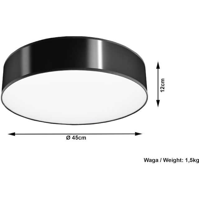 SOLLUX lighting Deckenleuchte »Arena 45«, 1 flammig-flammig, Deckenlampe |  BAUR