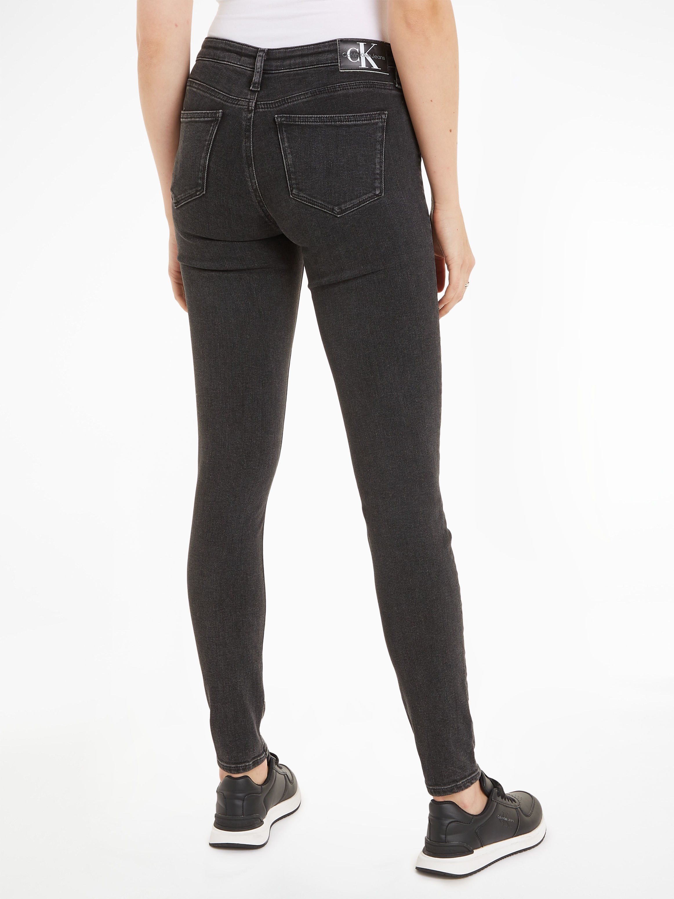 Calvin Klein Jeans Skinny-fit-Jeans "MID RISE SKINNY" günstig online kaufen