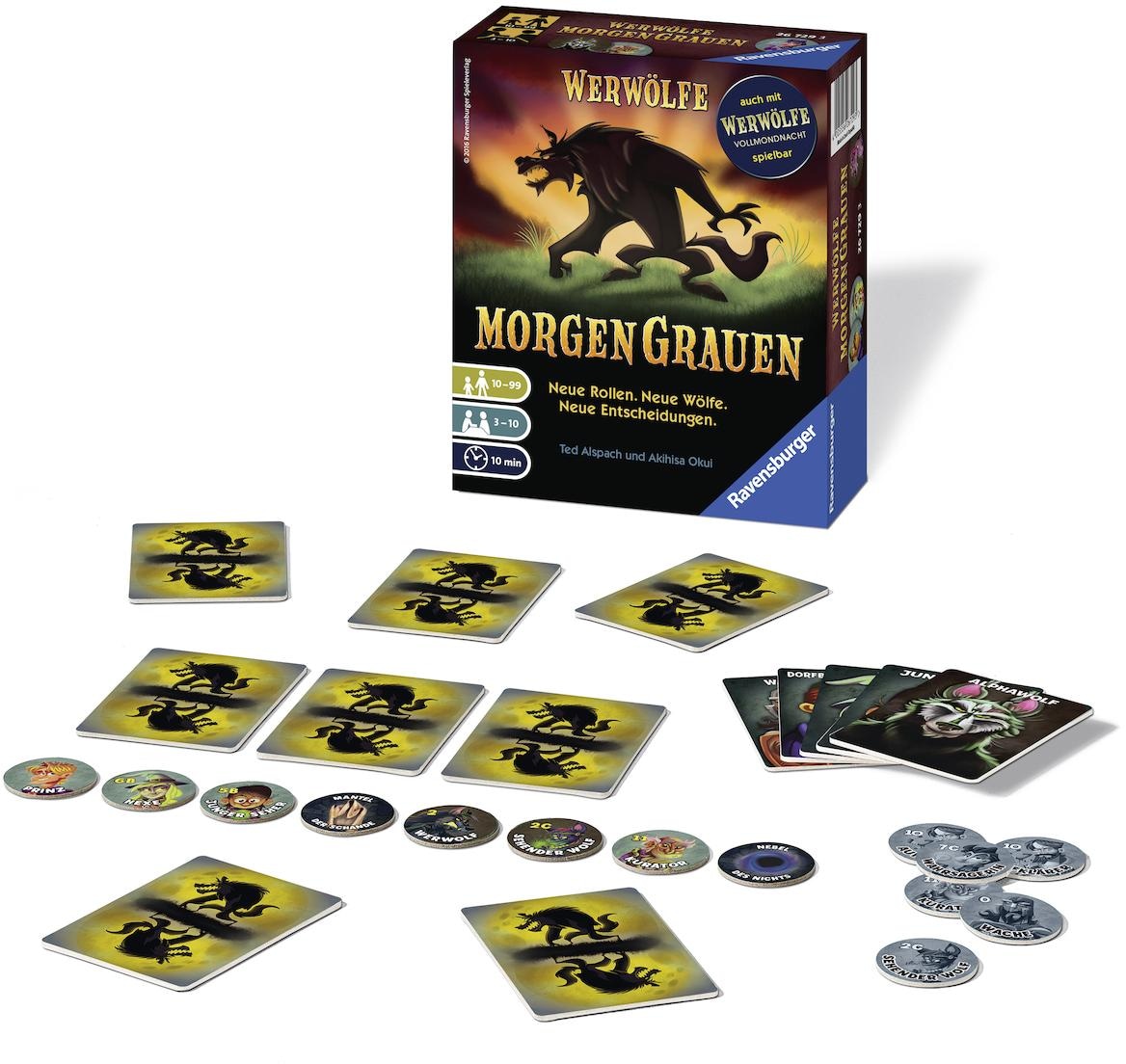 Ravensburger Spiel »Werwölfe Morgengrauen«, Made in Europe