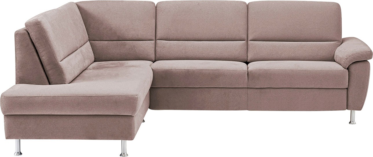 CALIZZA INTERIORS Ecksofa "Onyx L-Form", Ottomane links oder rechts, wahlwe günstig online kaufen