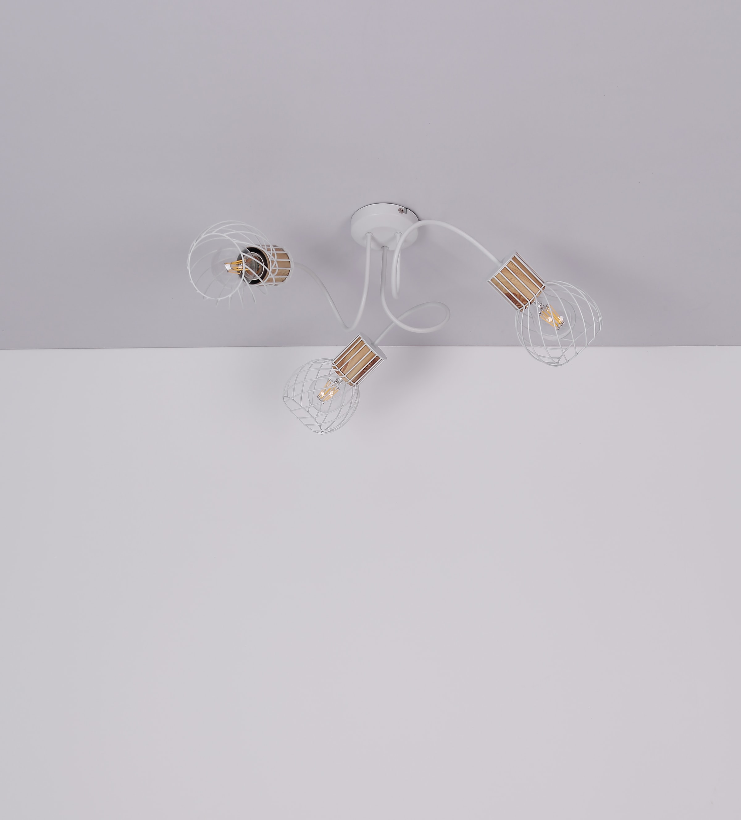 GLOBO LIGHTING Deckenleuchte »LUISE«, Leuchtmittel E27 | ohne Leuchtmittel, Deckenlampe/Wohnzimmer/Schlafzimmer/modern