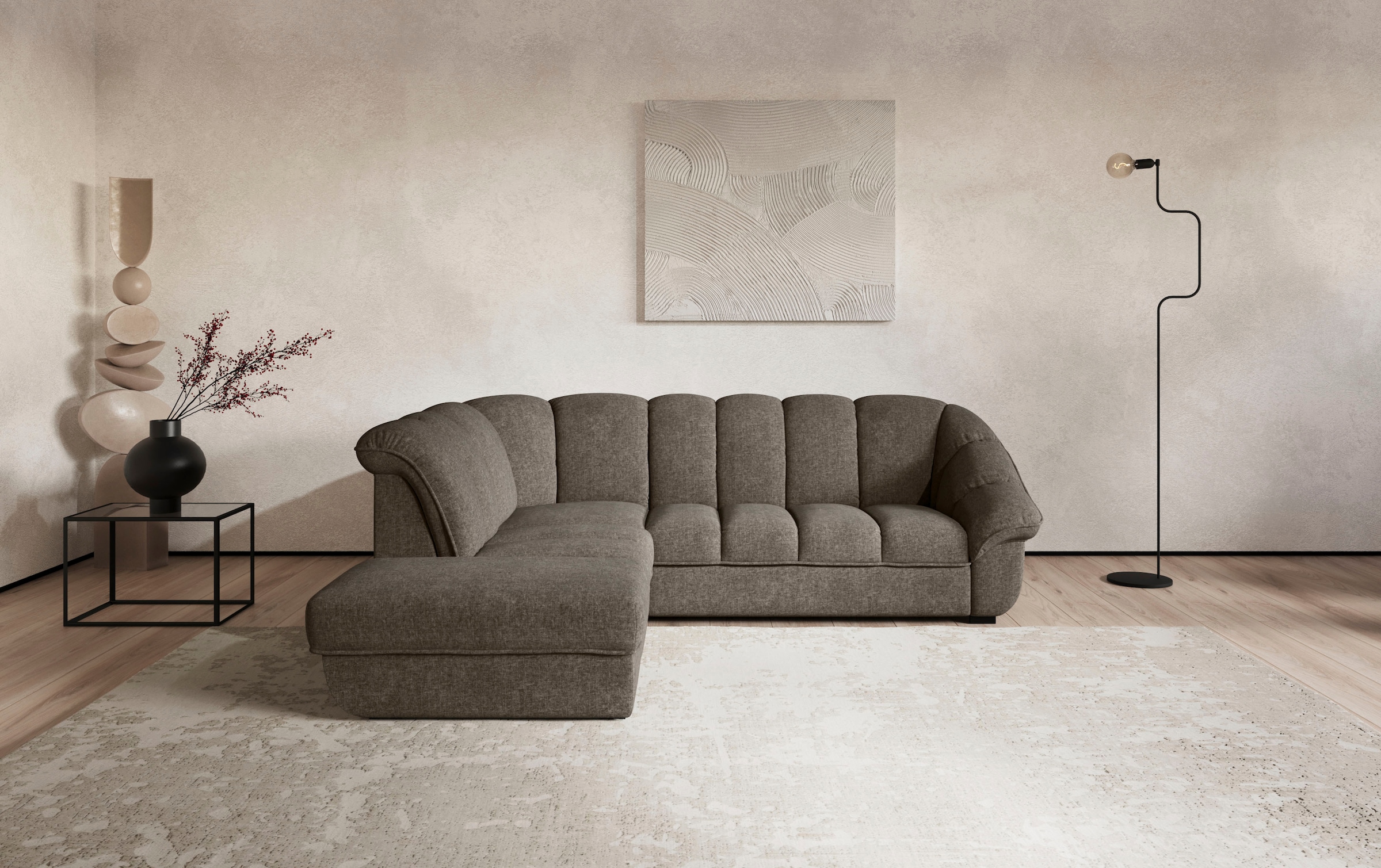 COTTA Ecksofa "Mado, Breite 260 cm" verschiedene Sofas individuell kombinierbar