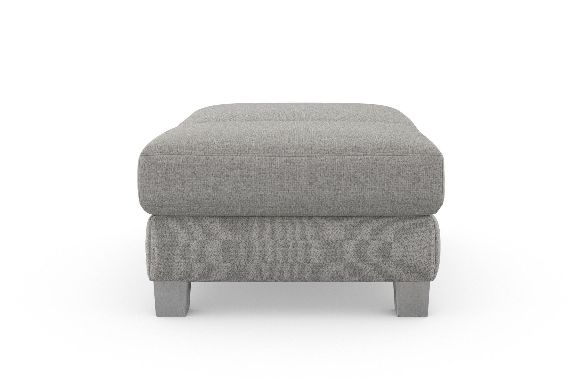 sit&more Polsterhocker »Dundee« mit Klappfunktion, Federkern und hochwertigen Edelstahlfüßen