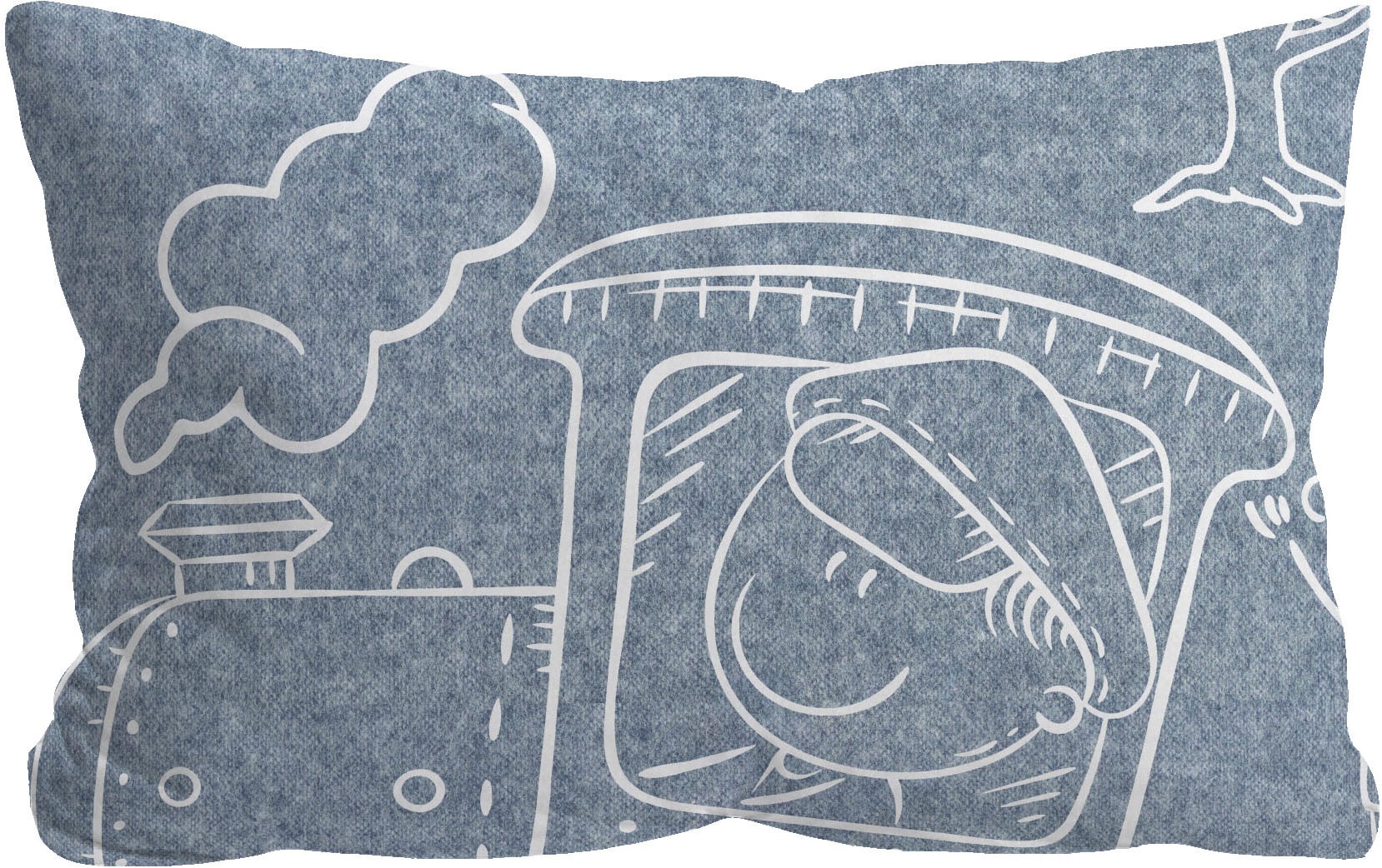 Biberna Kinderbettwäsche »0840521« 2 Stk. tlg. kuschelig warm, samtweich, Melange, 100% Baumwolle, made in Germany