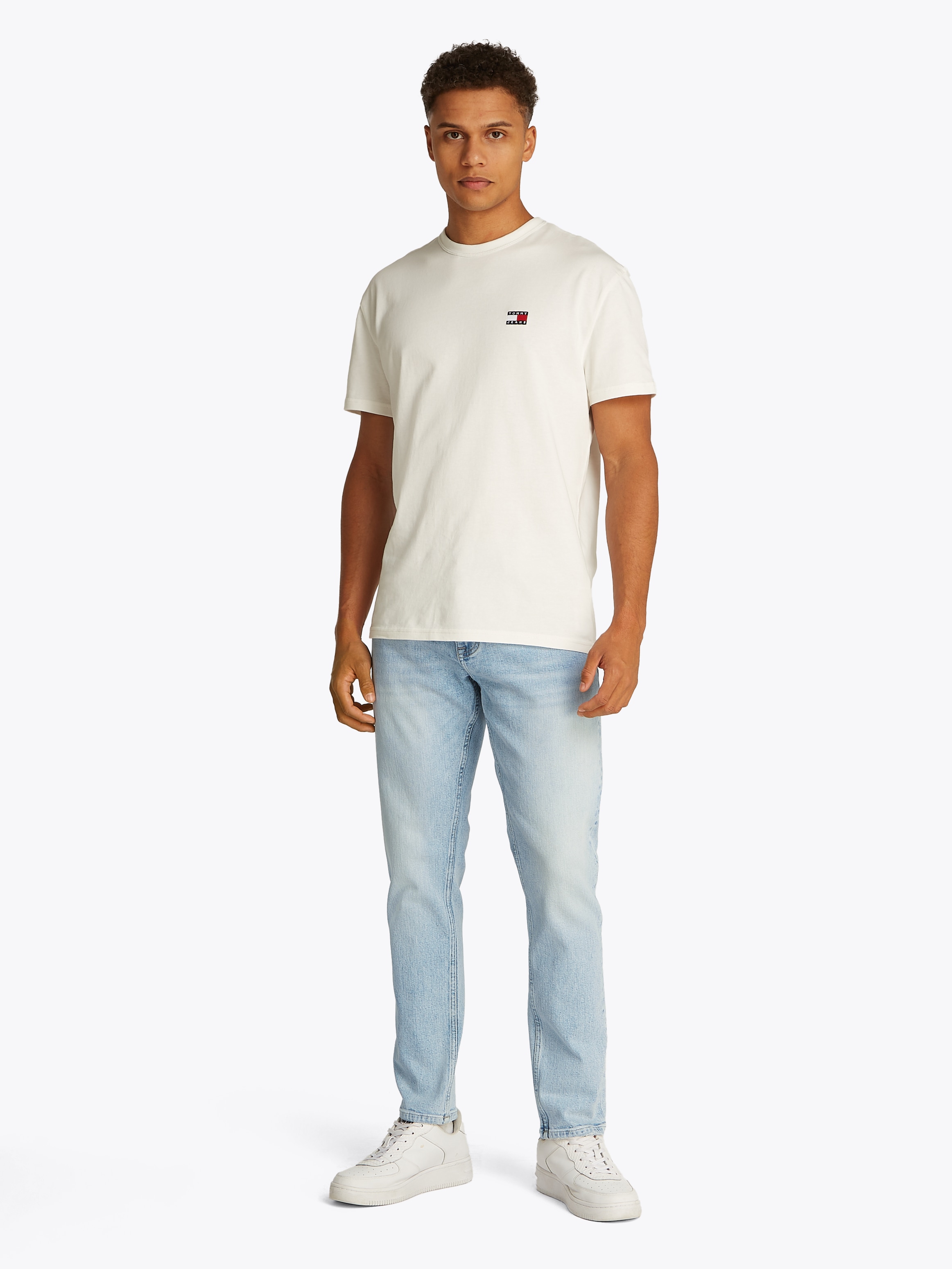 Tommy Jeans Slim-fit-Jeans »Austin Slim Tapered«, Mit Gürtelschlaufen