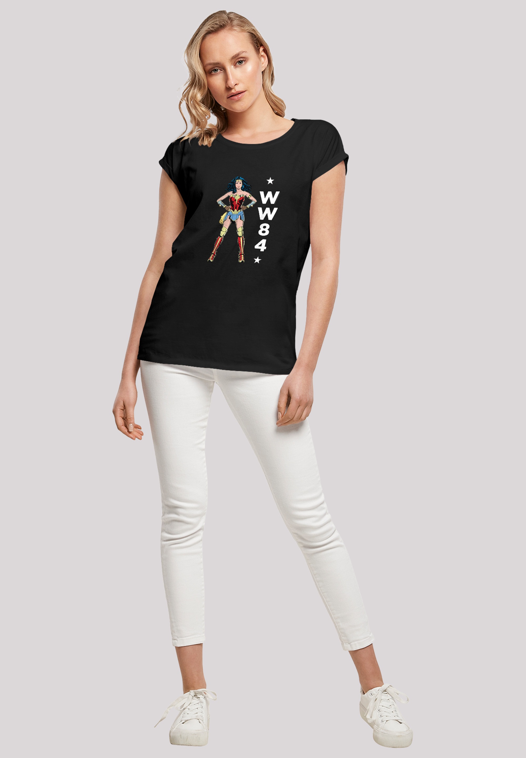 F4NT4STIC T-Shirt »DC Comics Wonder Woman 84 Standing Logo«, Print