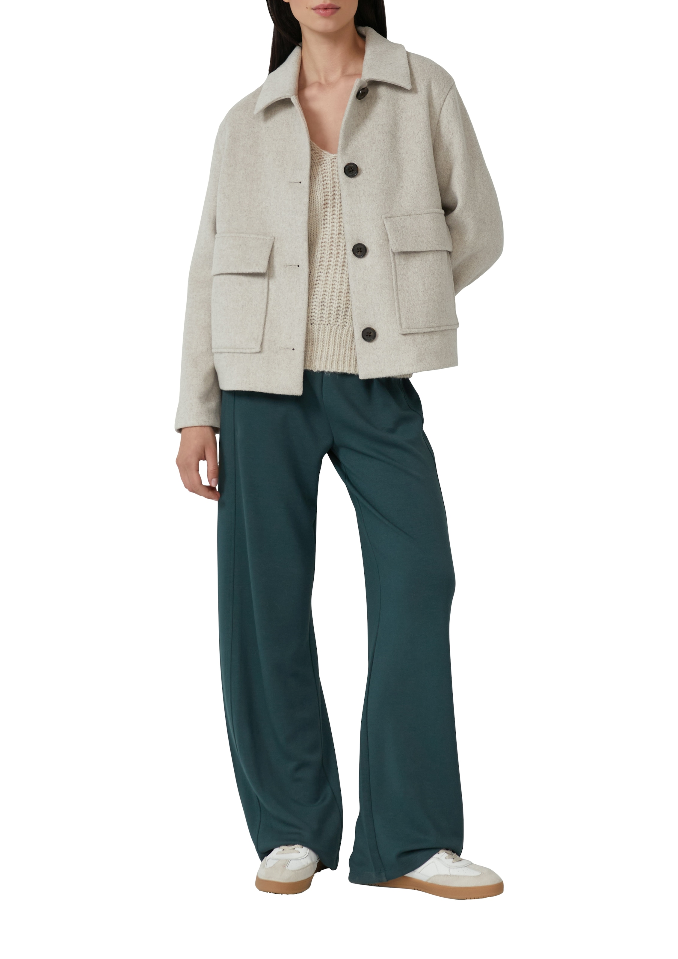 s.Oliver Strickpullover, mit V-Ausschnitt