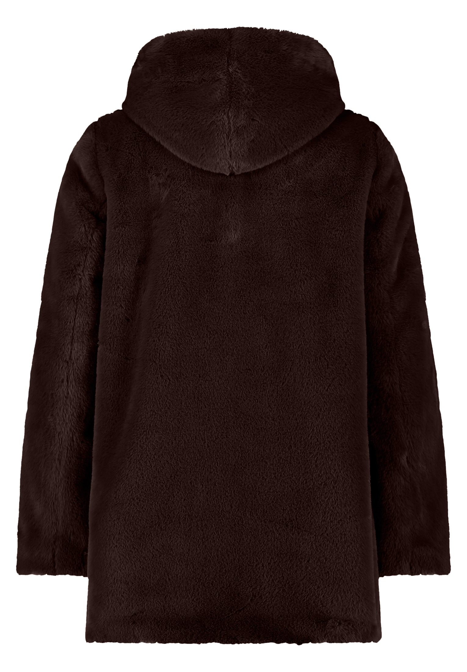 Betty Barclay Plüschjacke »Betty Barclay Damen Plüschjacke mit Kapuze«, mit Kapuze