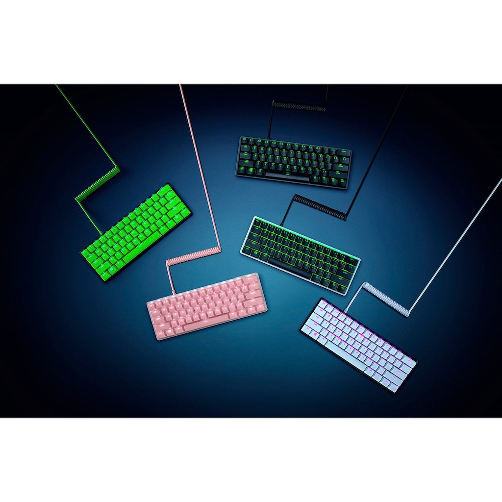 RAZER Tastatur-Tastenkappen »PBT Keycap + Coiled Cable Upgrade Set«