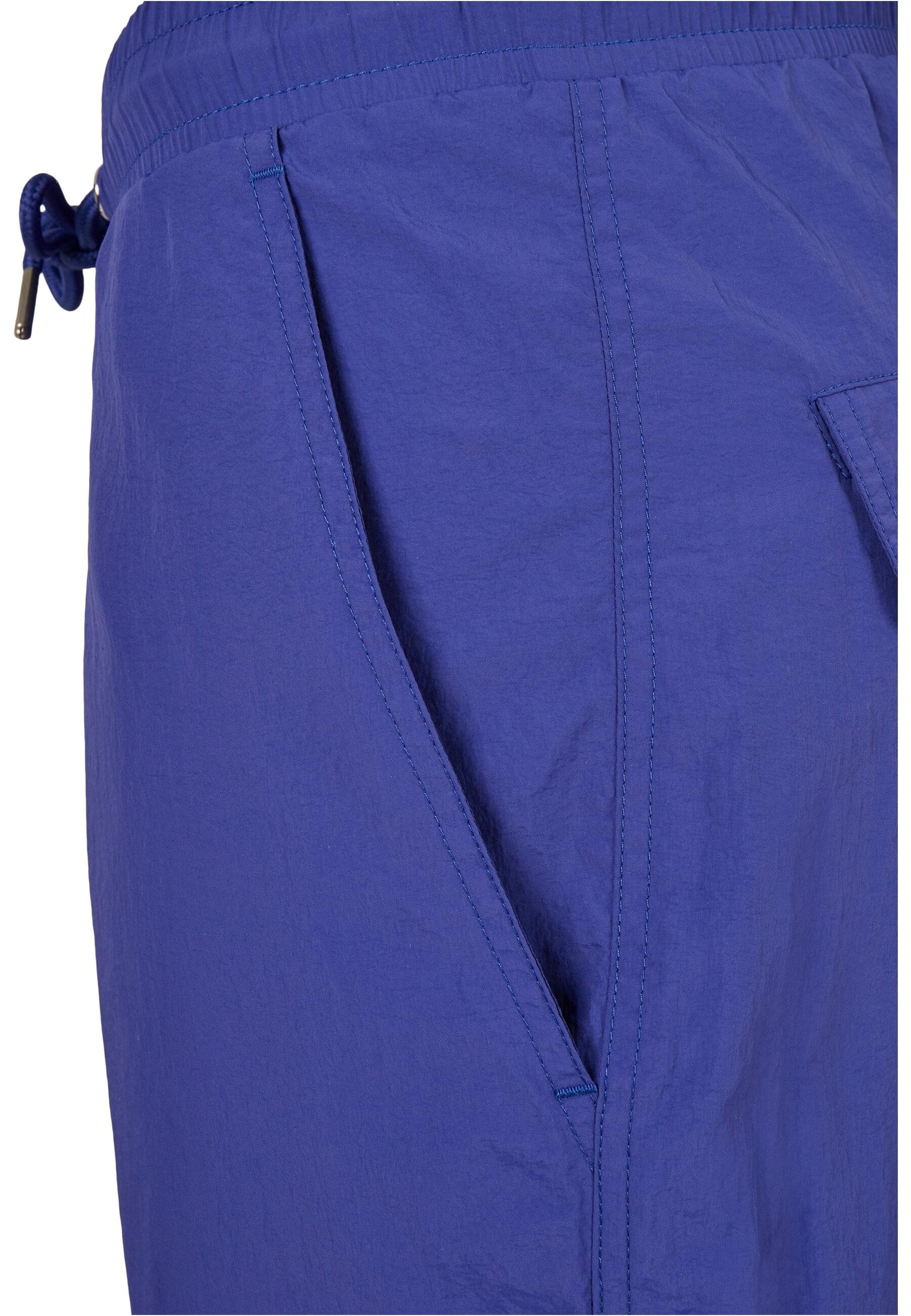 URBAN CLASSICS Cargohose »Urban Classics Damen Ladies High Waist Crinkle Nylon Cargo Pants«, (1 tlg.)