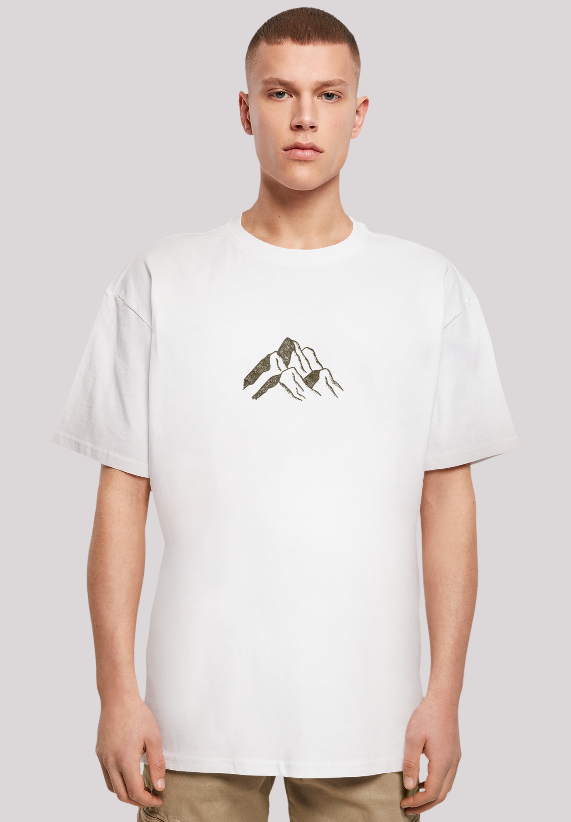 F4NT4STIC T-Shirt "PLUS SIZE Mountain Berge", Print günstig online kaufen