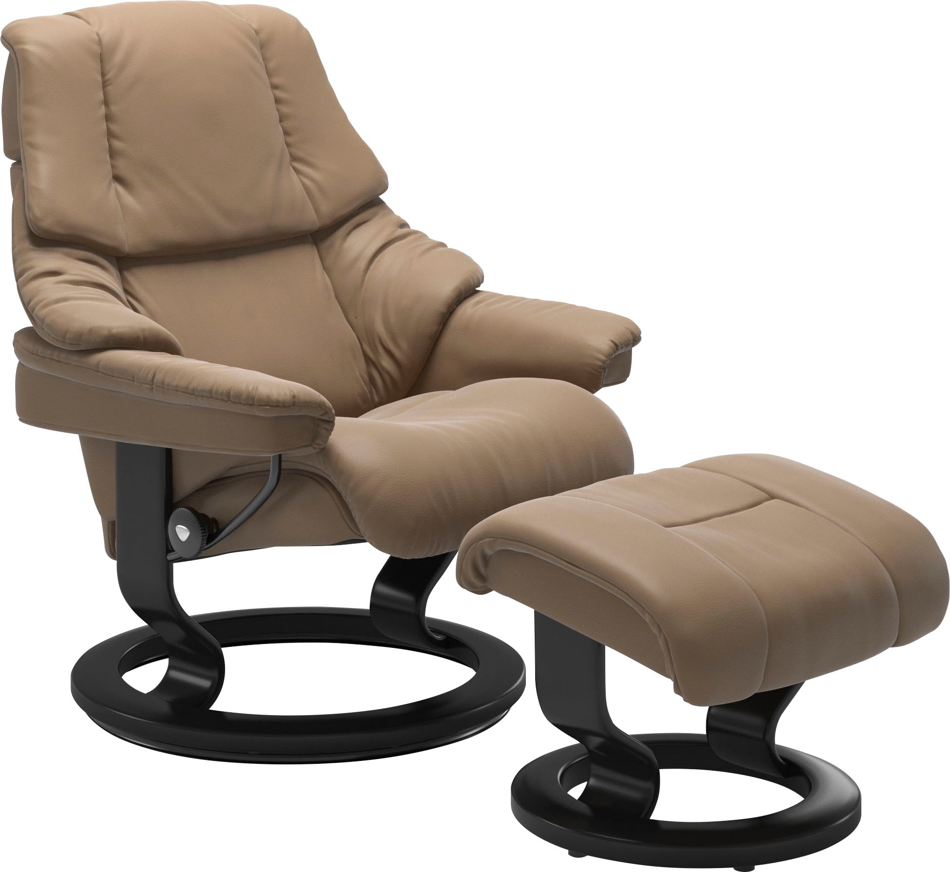 Stressless® Relaxsessel »Reno«, mit Classic Base, Größe S, M & L, Gestell Schwarz