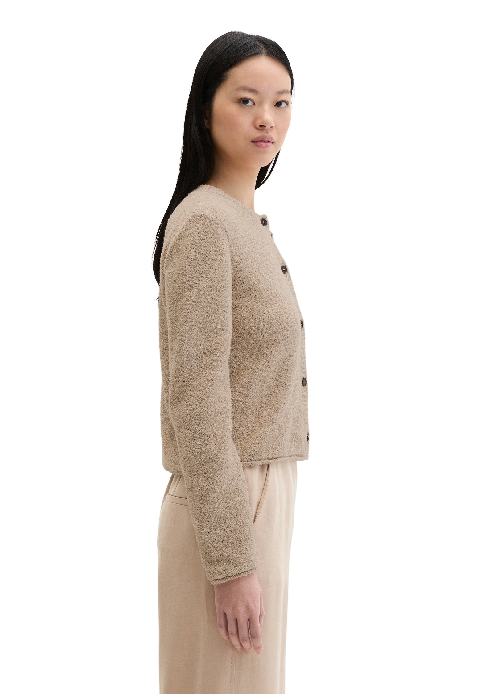 Marc O'Polo Cardigan »aus Bouclé-Garn«