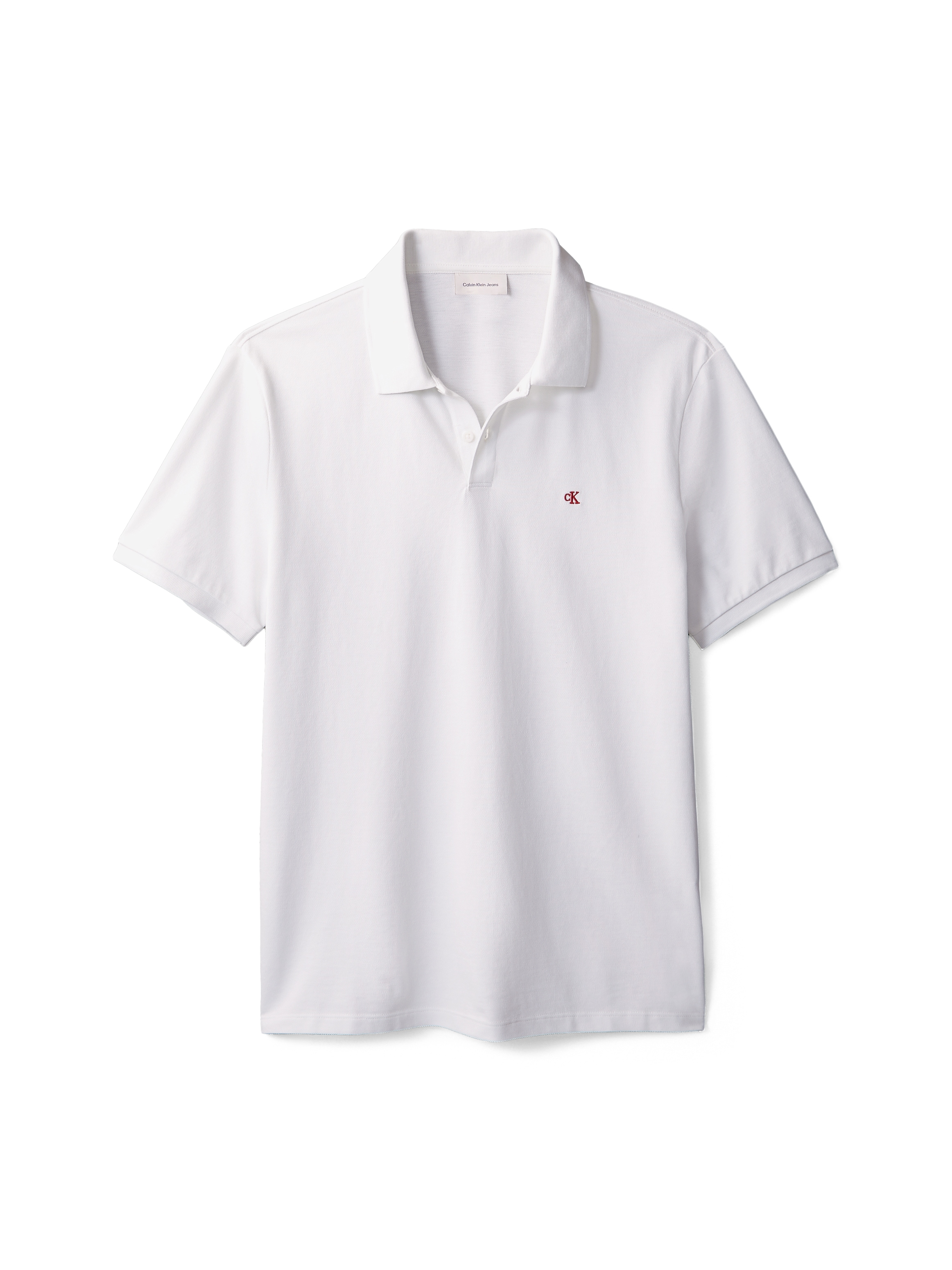 Calvin Klein Jeans Poloshirt »SS CASUAL PIQUE CLASSIC POLO«, Mit Rundhalsausschnitt